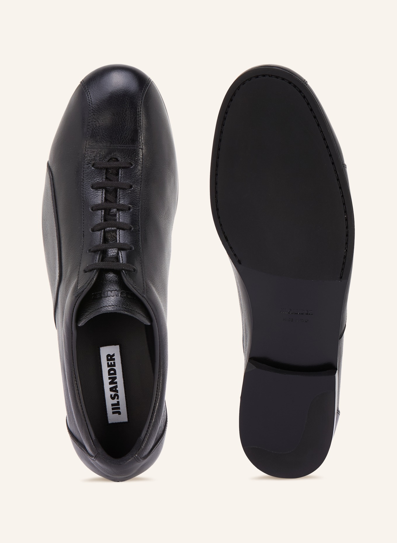 JIL SANDER Lace-ups: BLACK