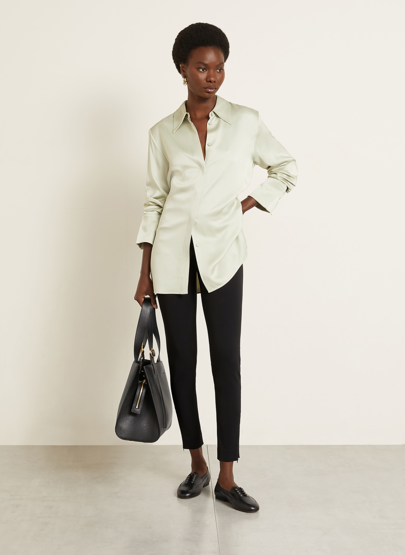 JIL SANDER Broek: ZWART