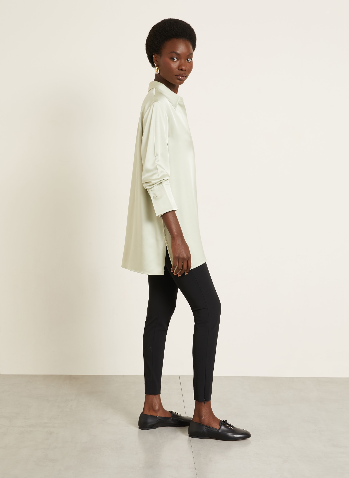 JIL SANDER Broek: ZWART