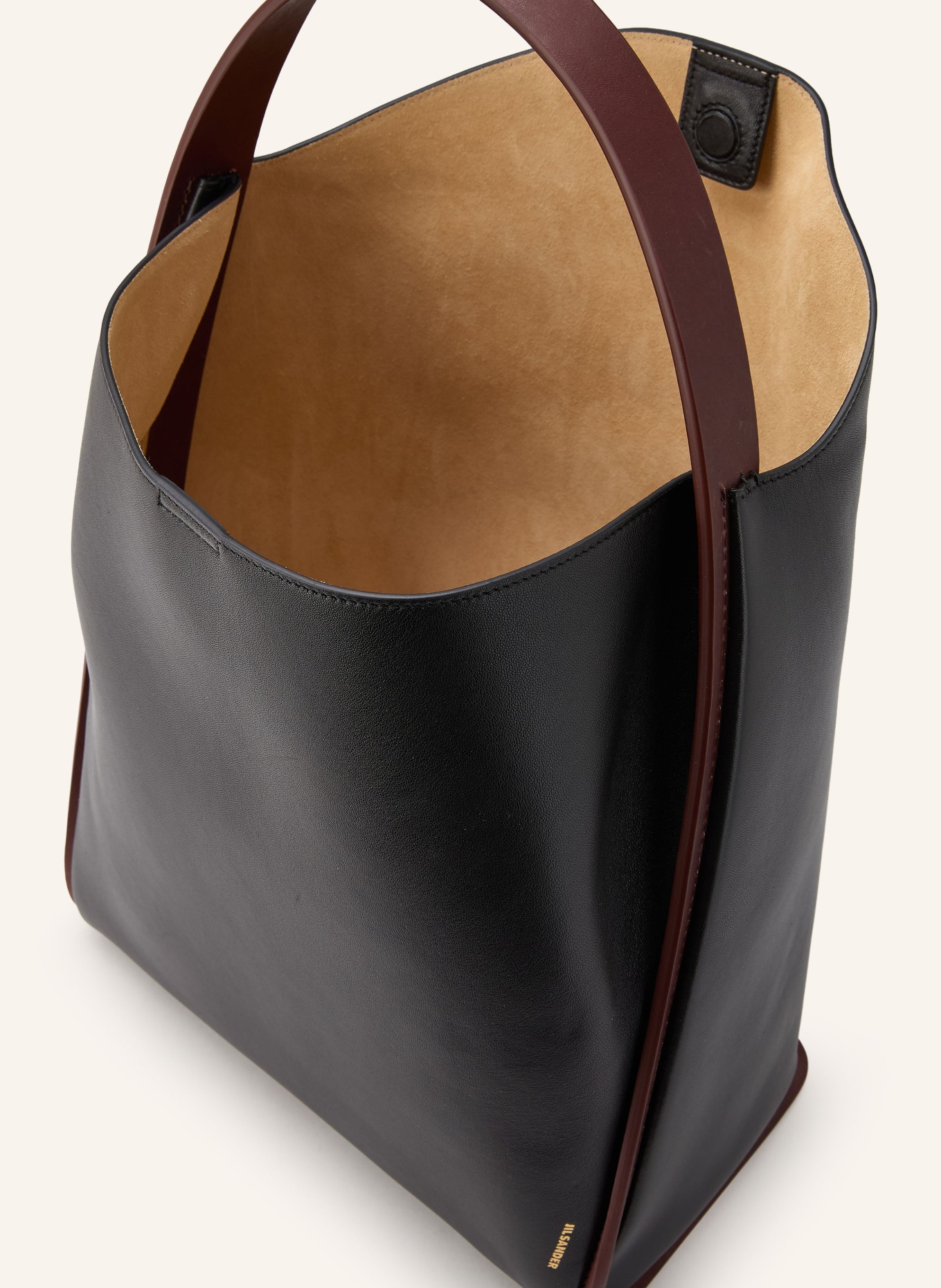 JIL SANDER Shopper PIVOT TOTE: SCHWARZ