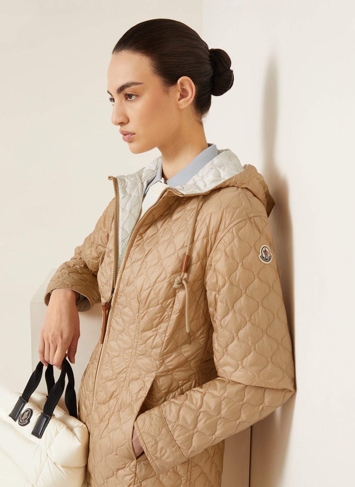 MONCLER Donsjack ARUM: BEIGE