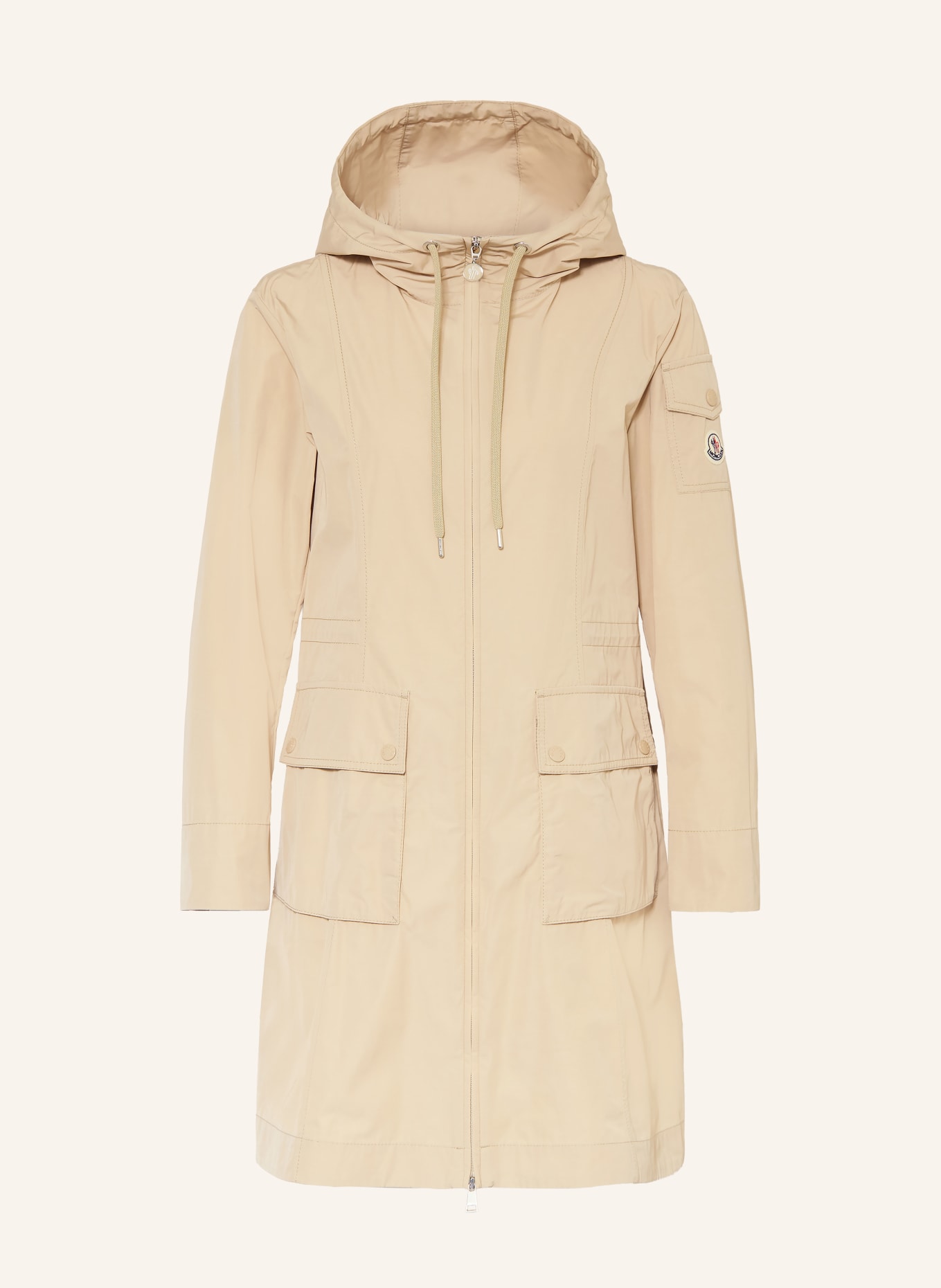 MONCLER LAERTE parka: BEIGE