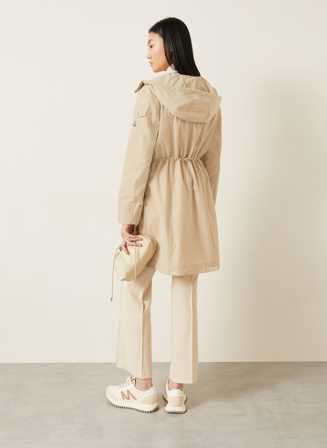MONCLER LAERTE parka: BEIGE