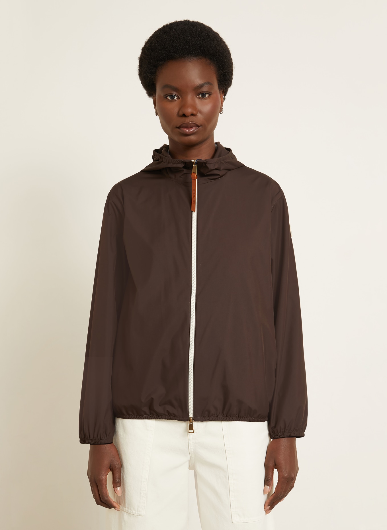 MONCLER Kurtka funkcjonalna FEGEOS: CIEMNOBRĄZOWY