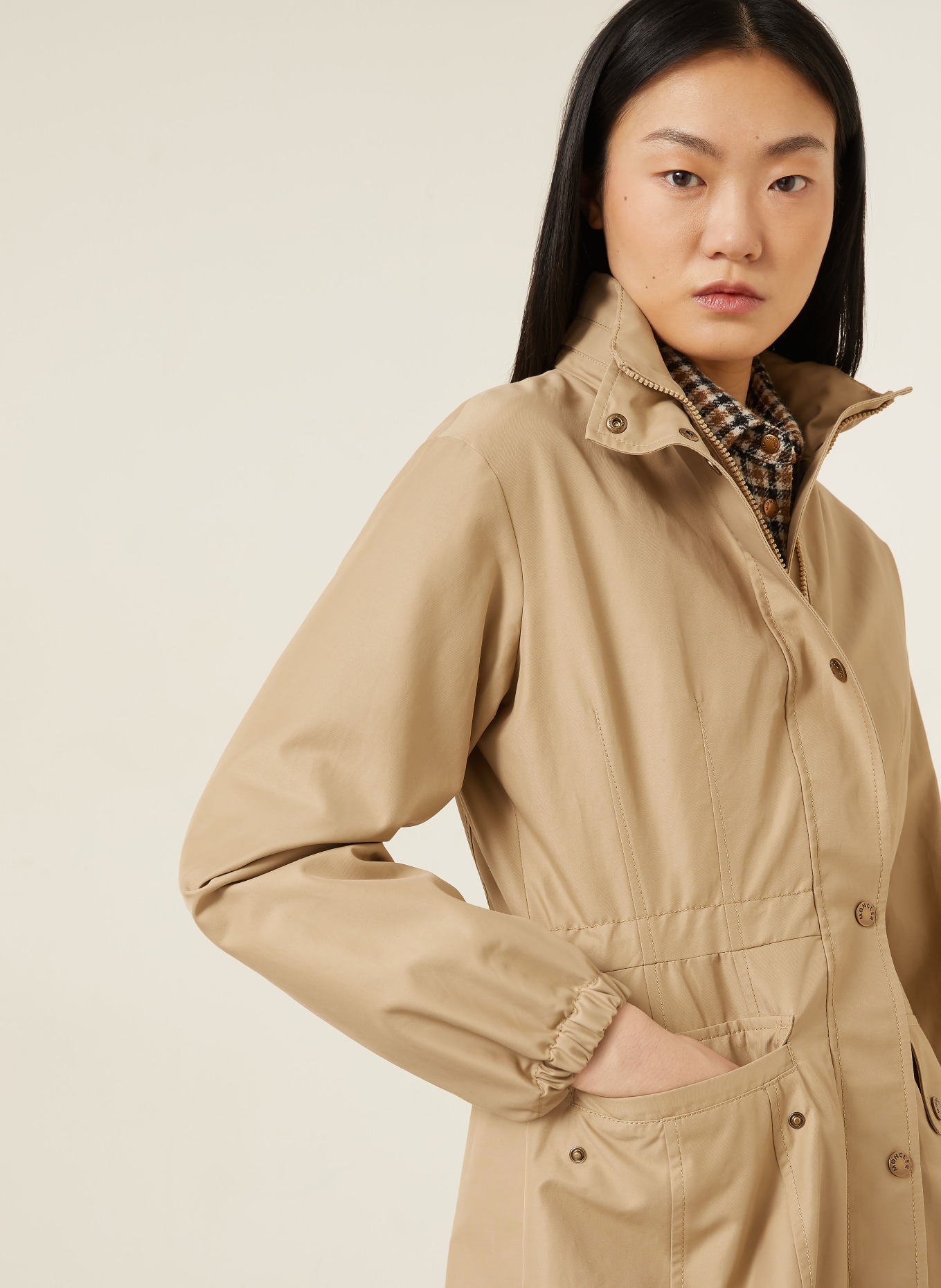 MONCLER Parka RHODODENDRON: BEIGE