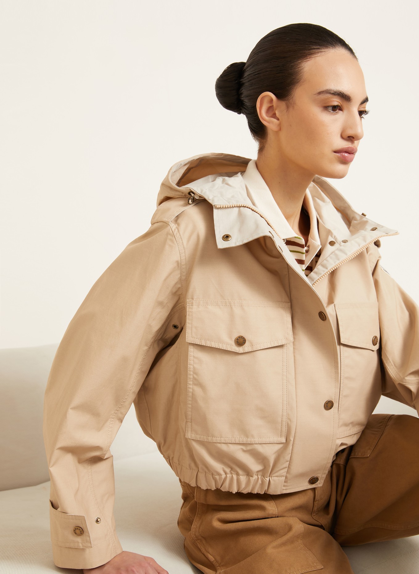 MONCLER Jas CAREX: BEIGE