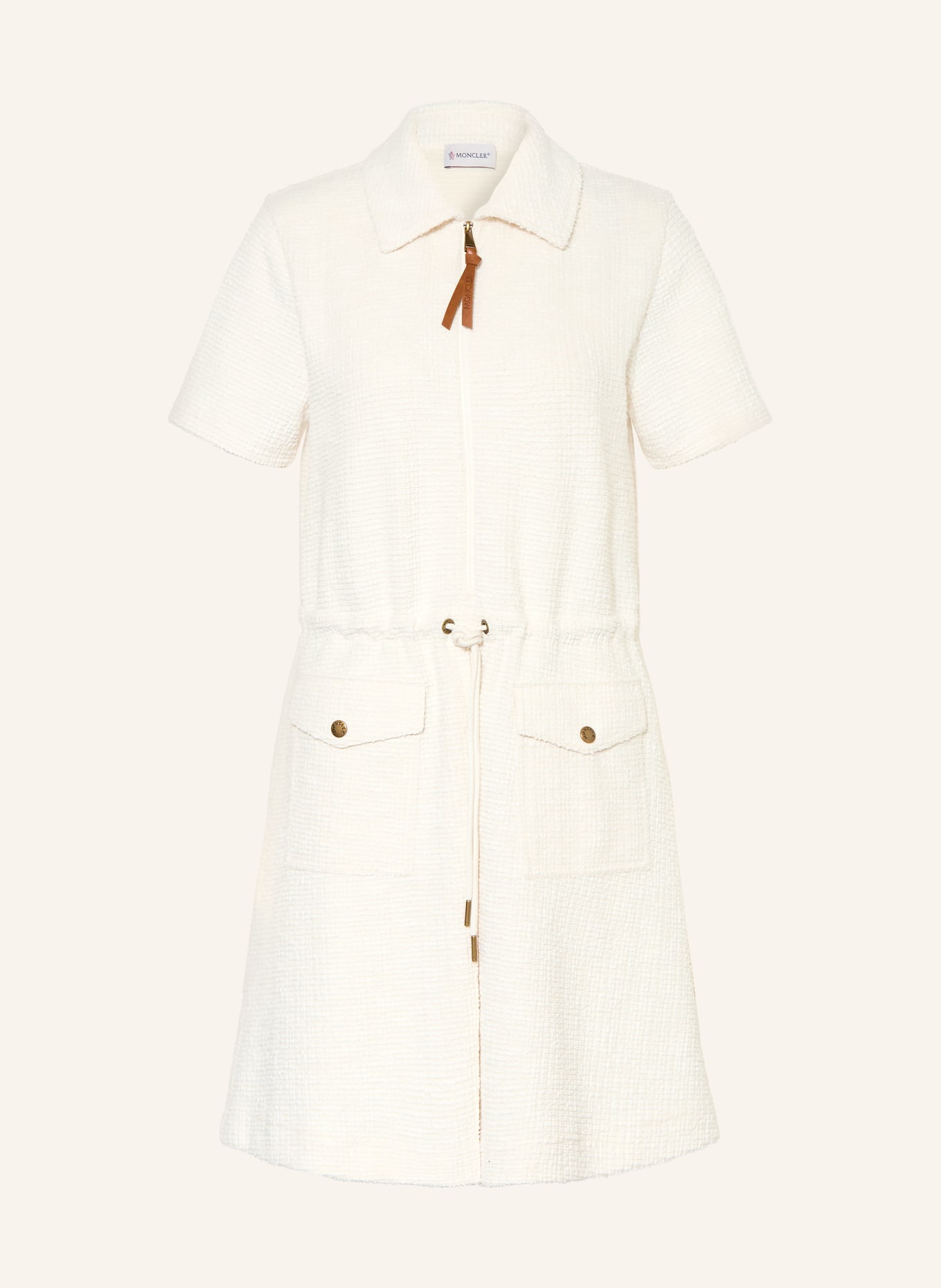 MONCLER Kleid: ECRU