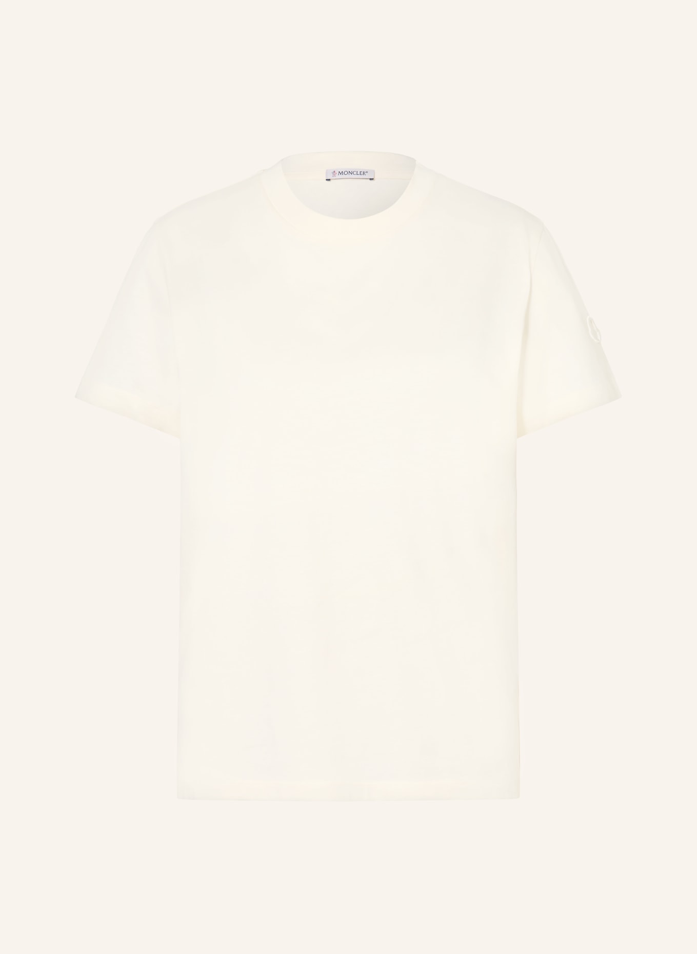 MONCLER T-shirt: ÉCRU
