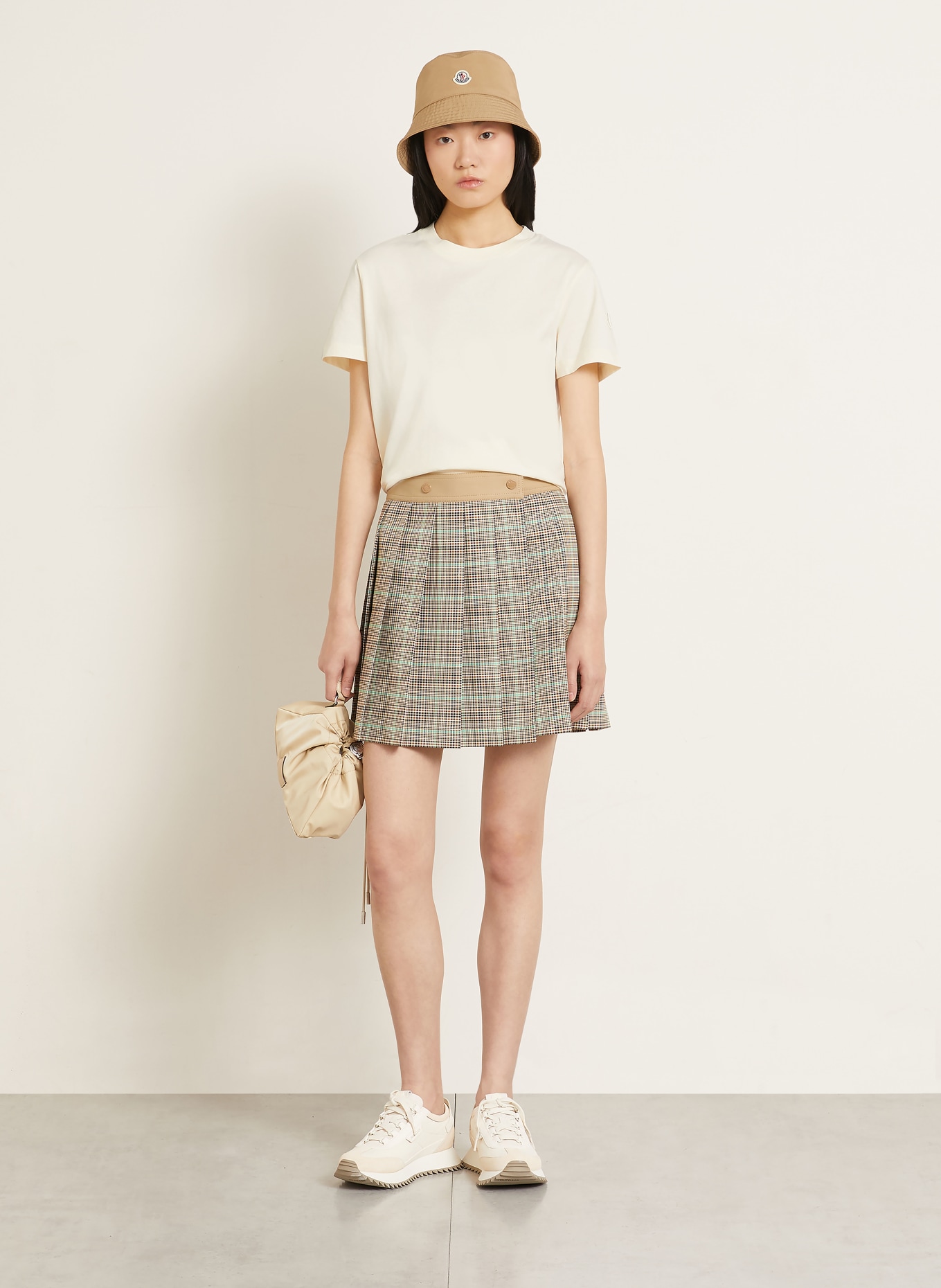 MONCLER T-shirt: ÉCRU