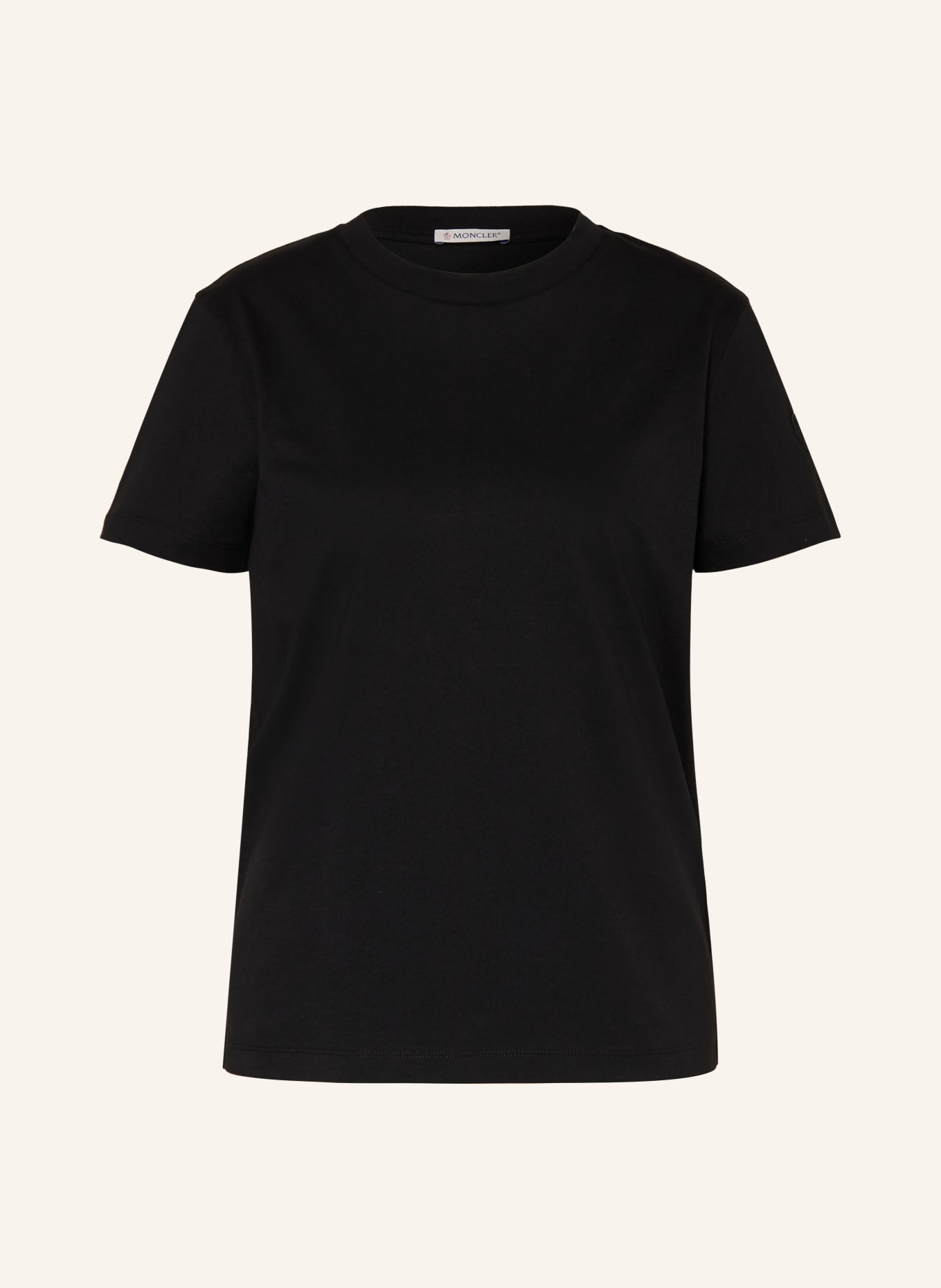 MONCLER T-Shirt: SCHWARZ