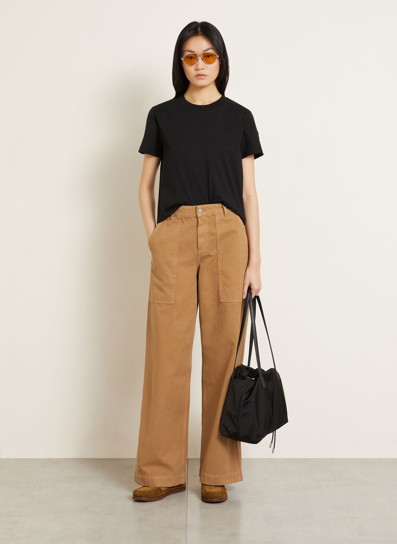 MONCLER T-Shirt: SCHWARZ