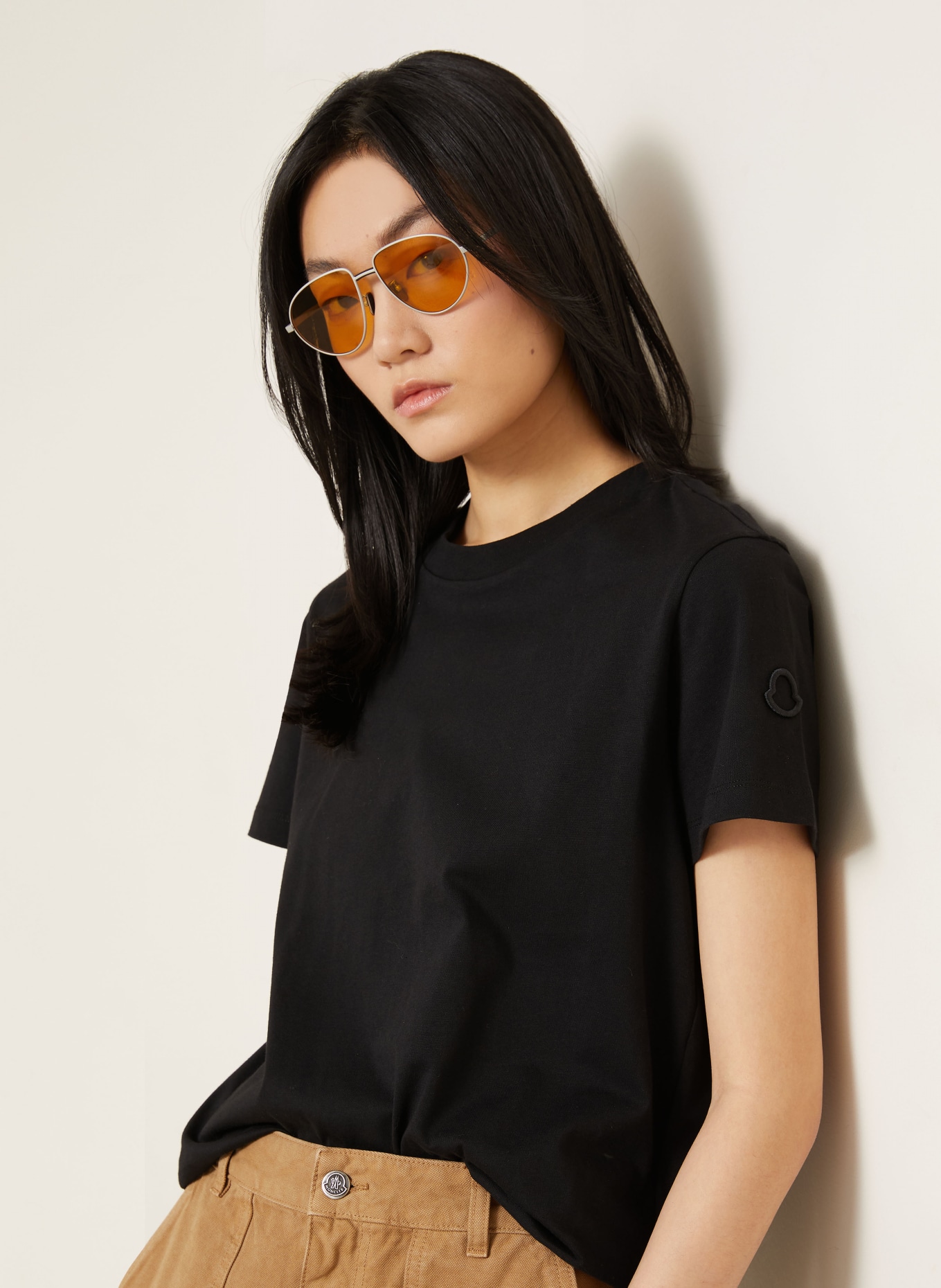 MONCLER T-Shirt: SCHWARZ