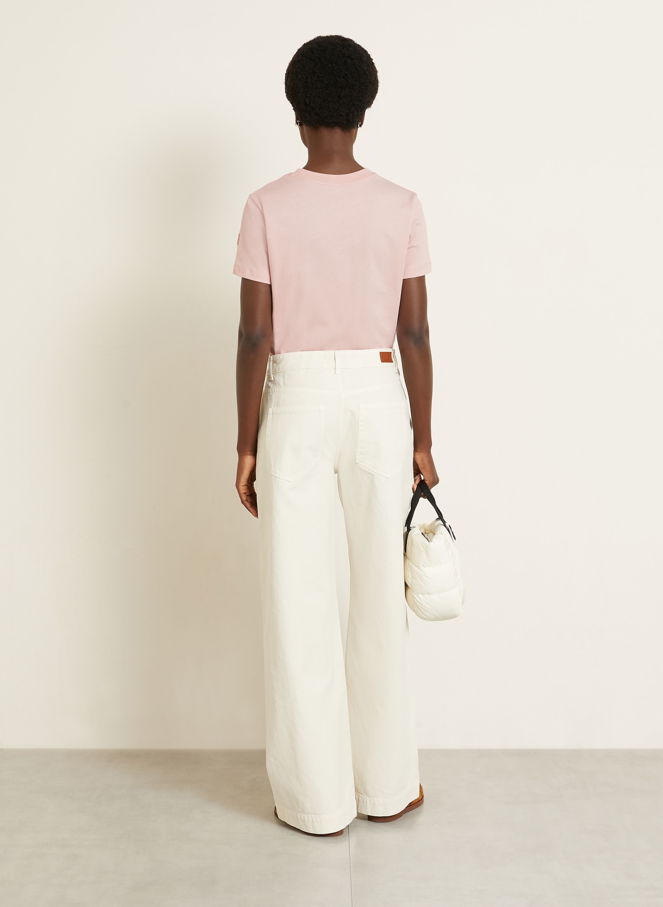 MONCLER koszulka: BLADORÓŻOWY