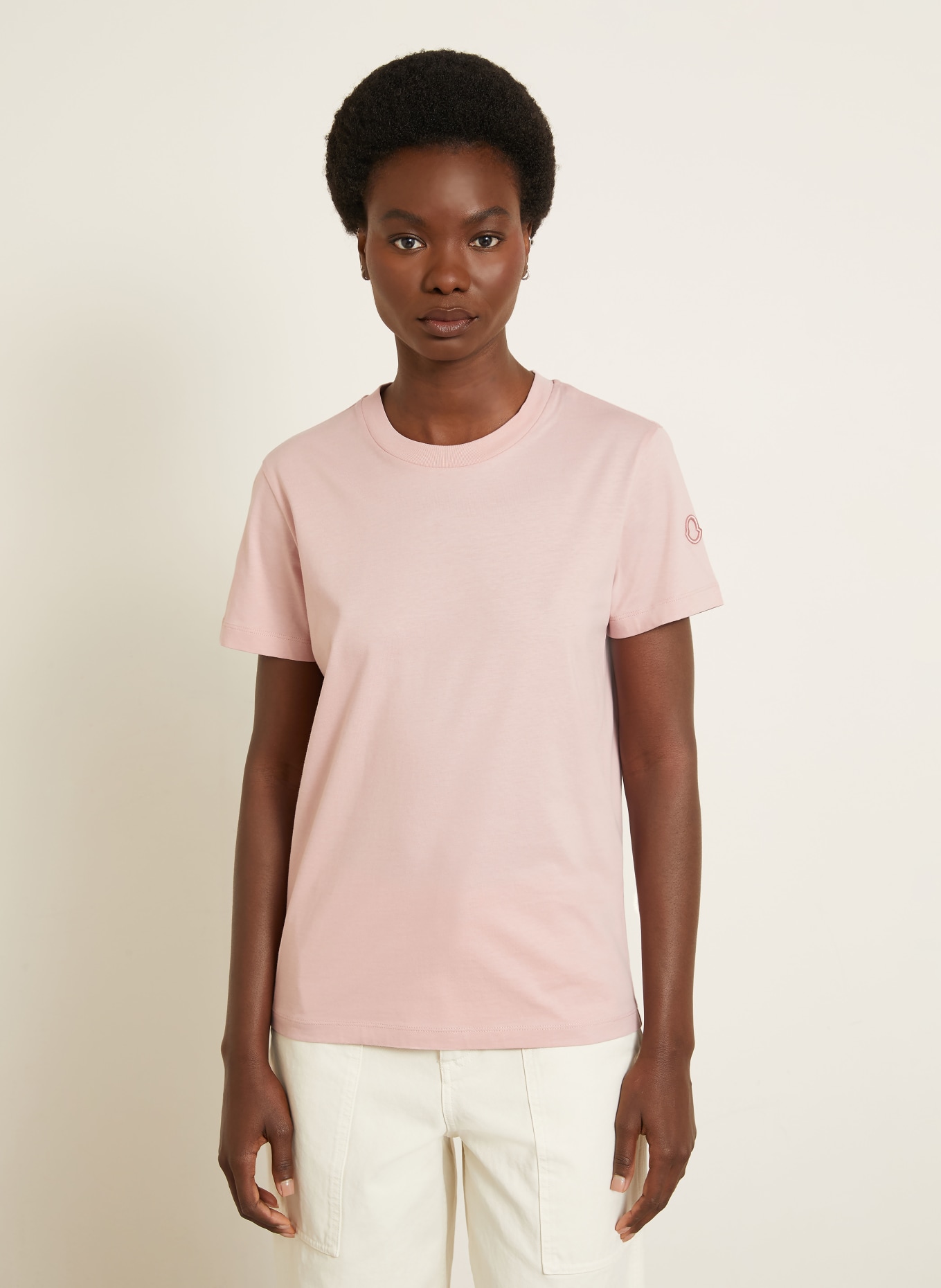 MONCLER koszulka: BLADORÓŻOWY