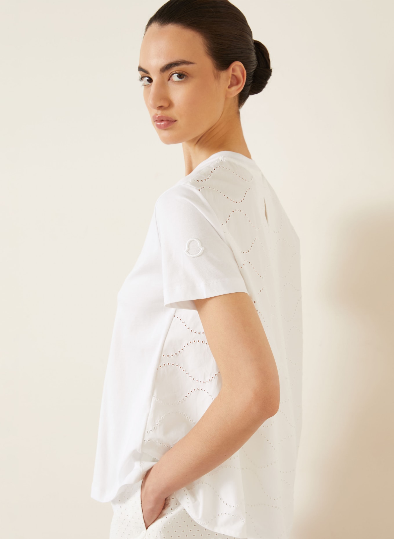 MONCLER T-shirt: WIT