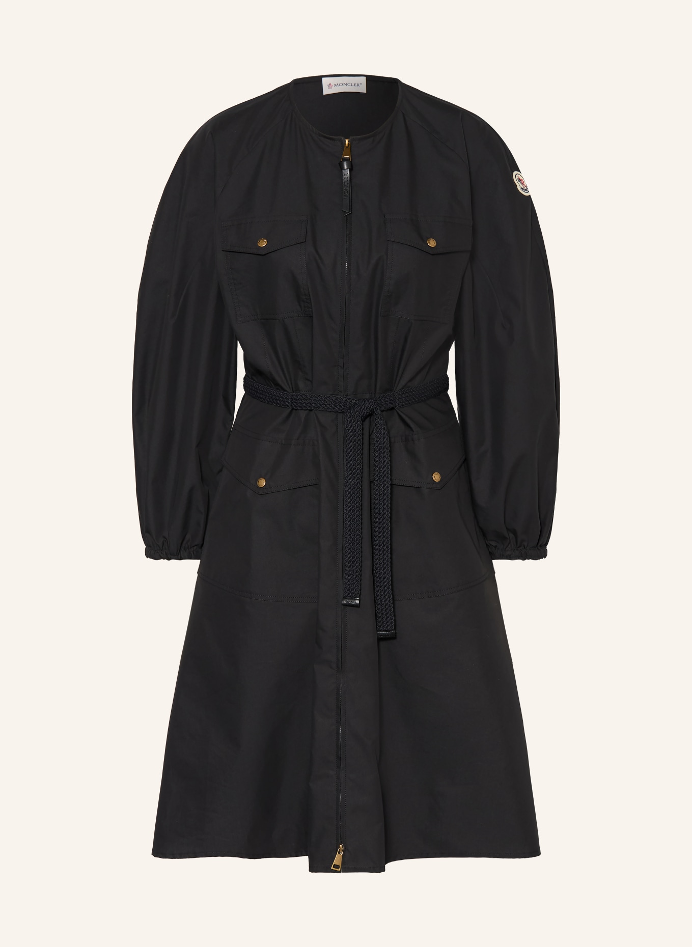 MONCLER robe: NOIR