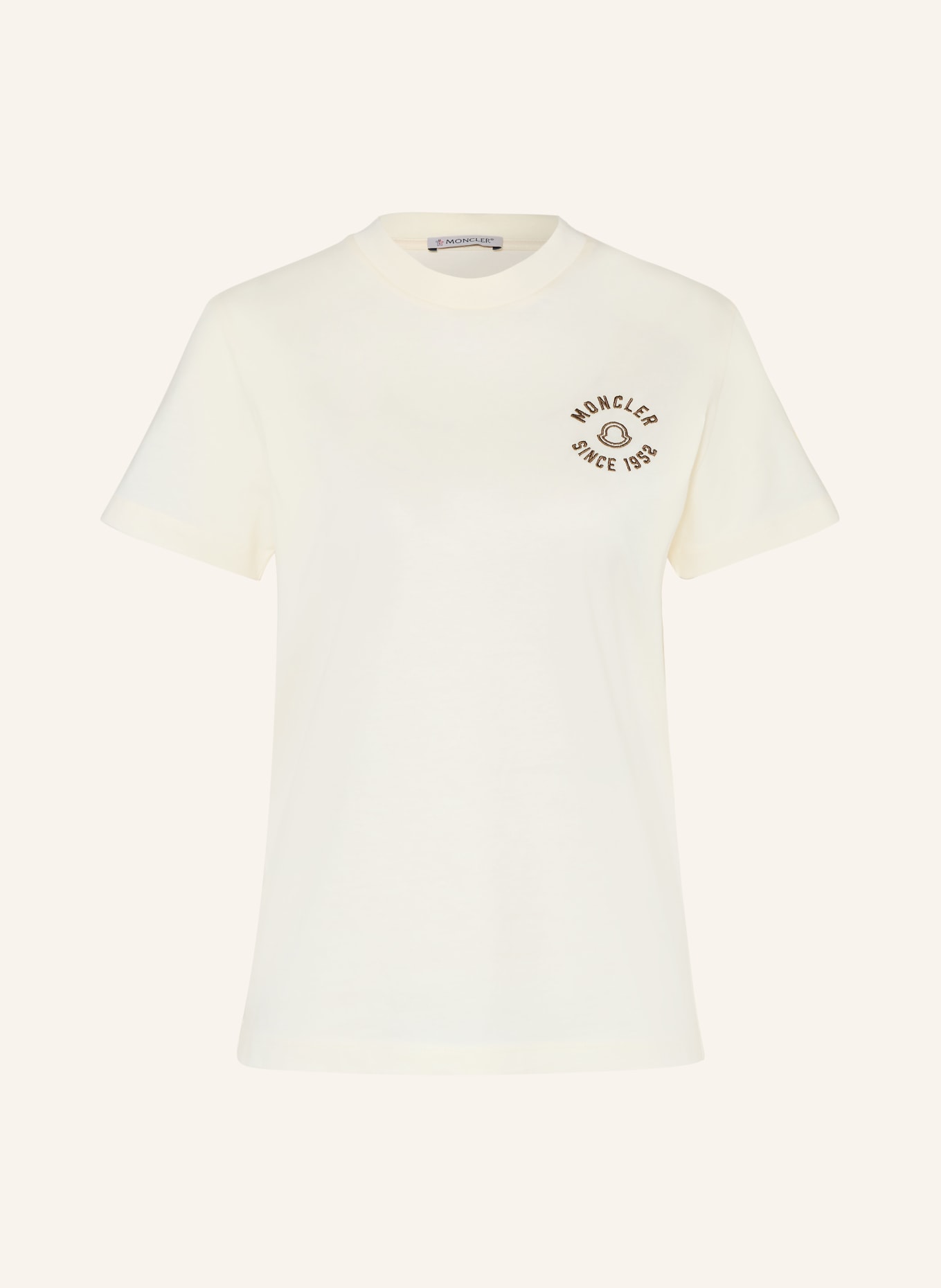 MONCLER T-shirt: LICHTGEEL