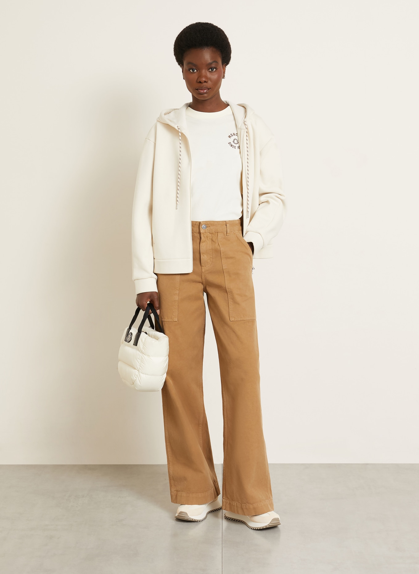 MONCLER T-shirt: LICHTGEEL