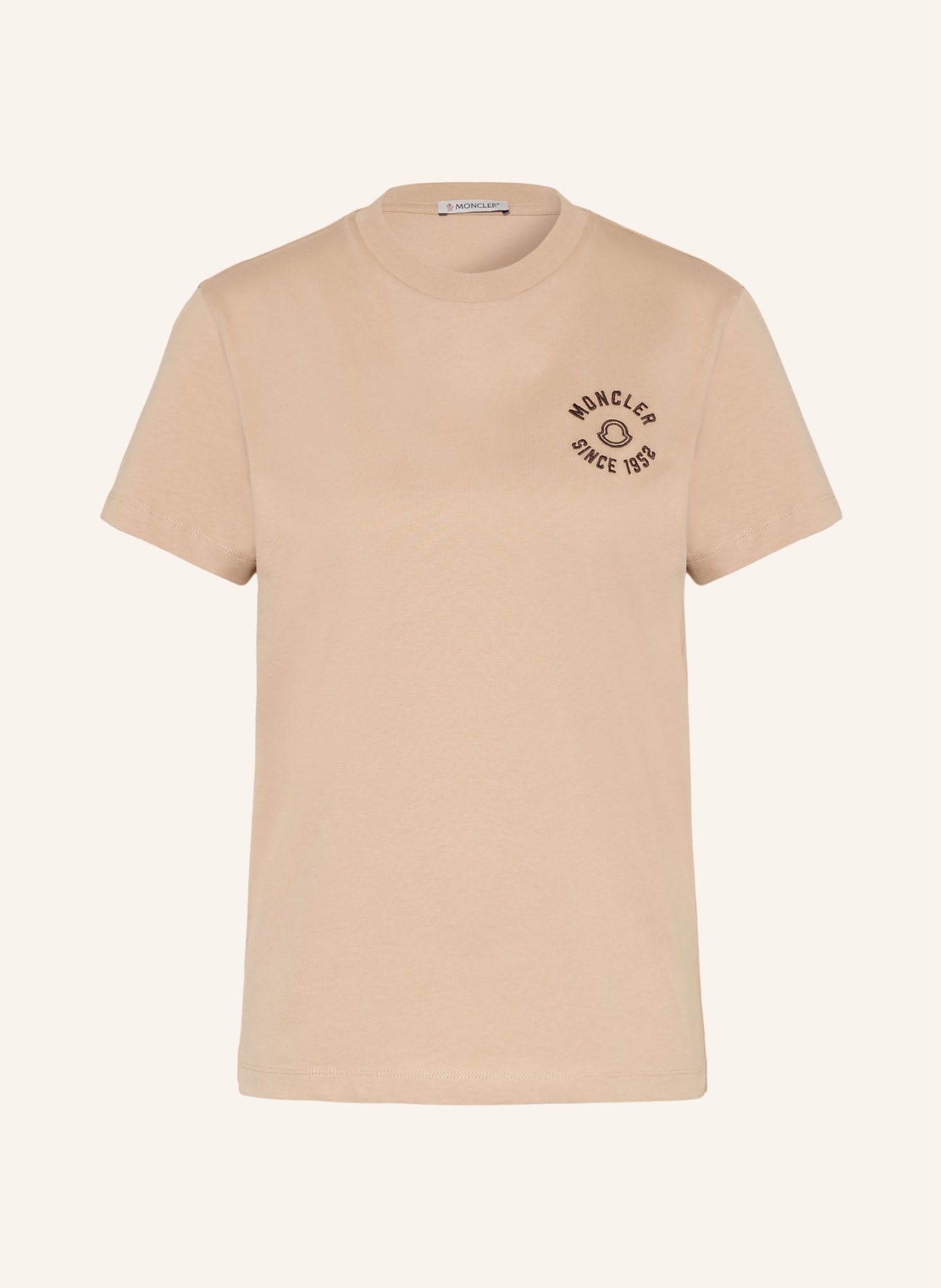 MONCLER T-shirt: BEIGE