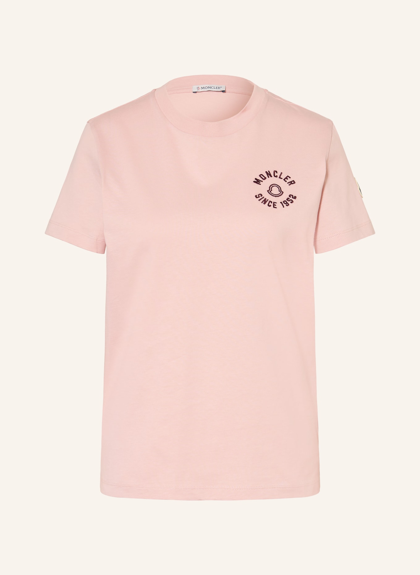 MONCLER T-shirt: ROSE CLAIR