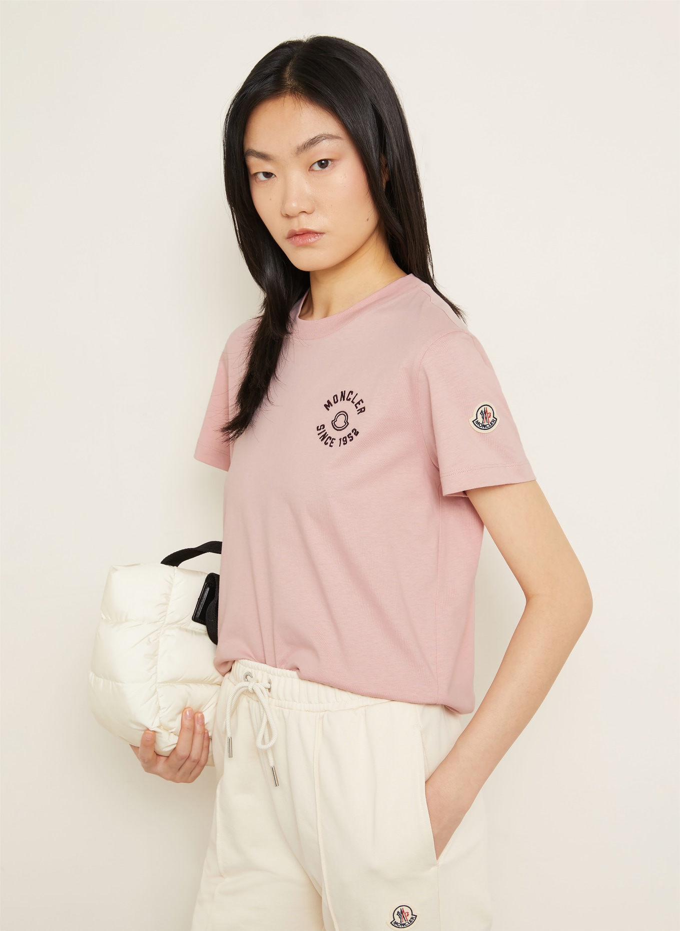 MONCLER T-shirt: ROSE CLAIR