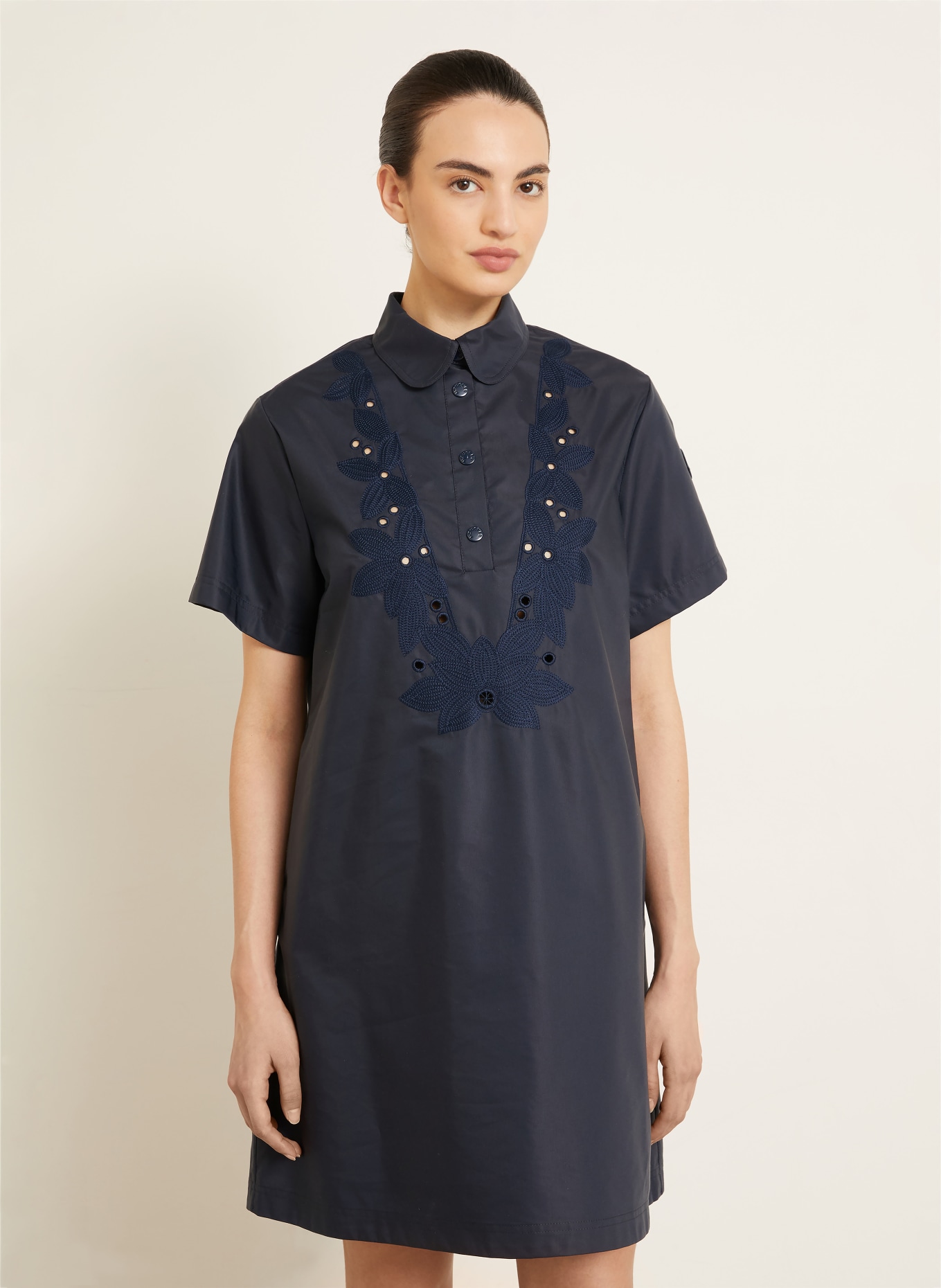 MONCLER Jurk: DONKERBLAUW