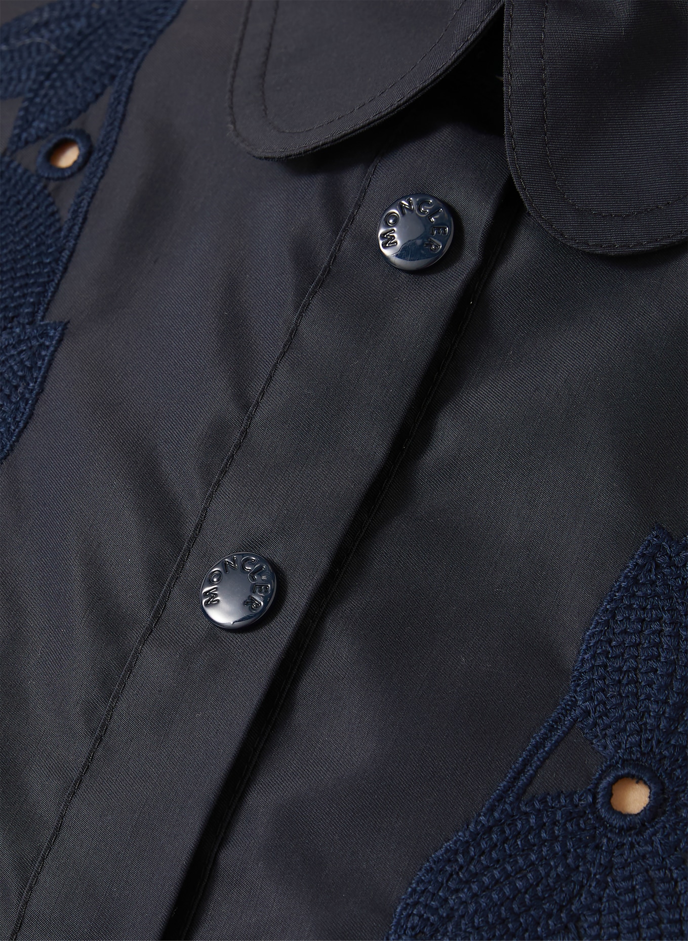 MONCLER Jurk: DONKERBLAUW