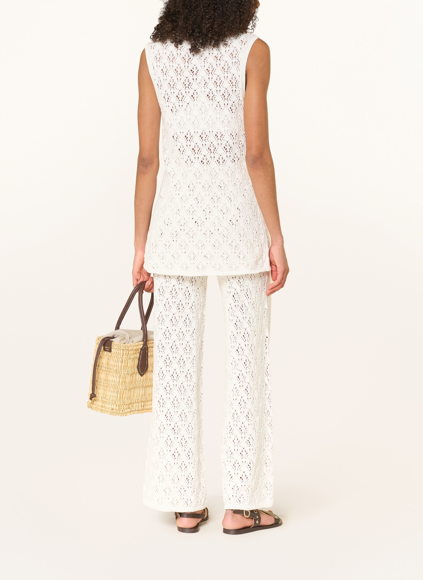 FAITHFULL THE BRAND Strickweste FIO: ECRU