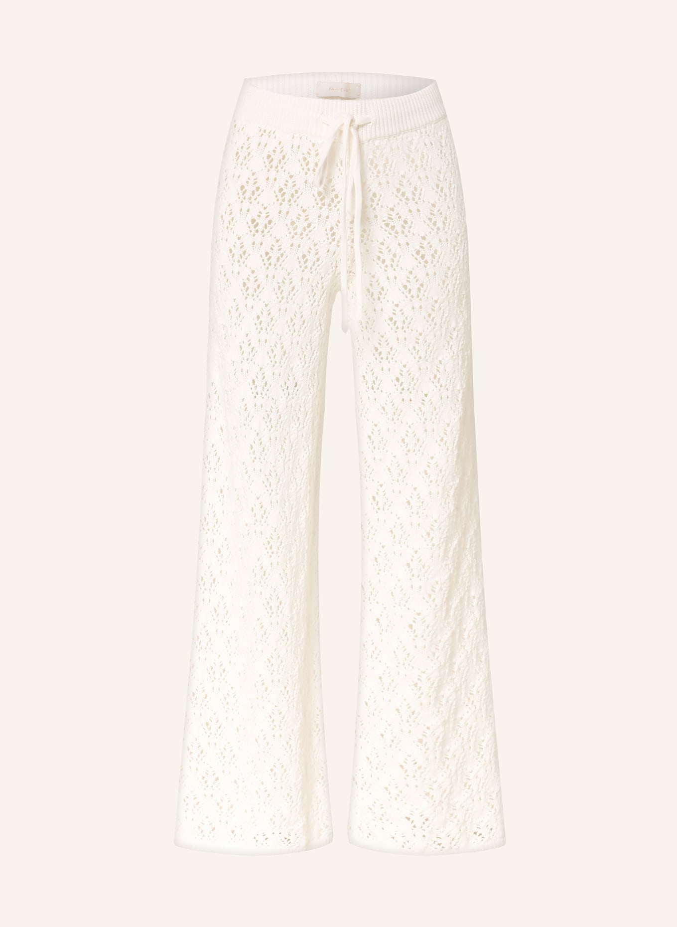 FAITHFULL THE BRAND Strickhose FIO: ECRU