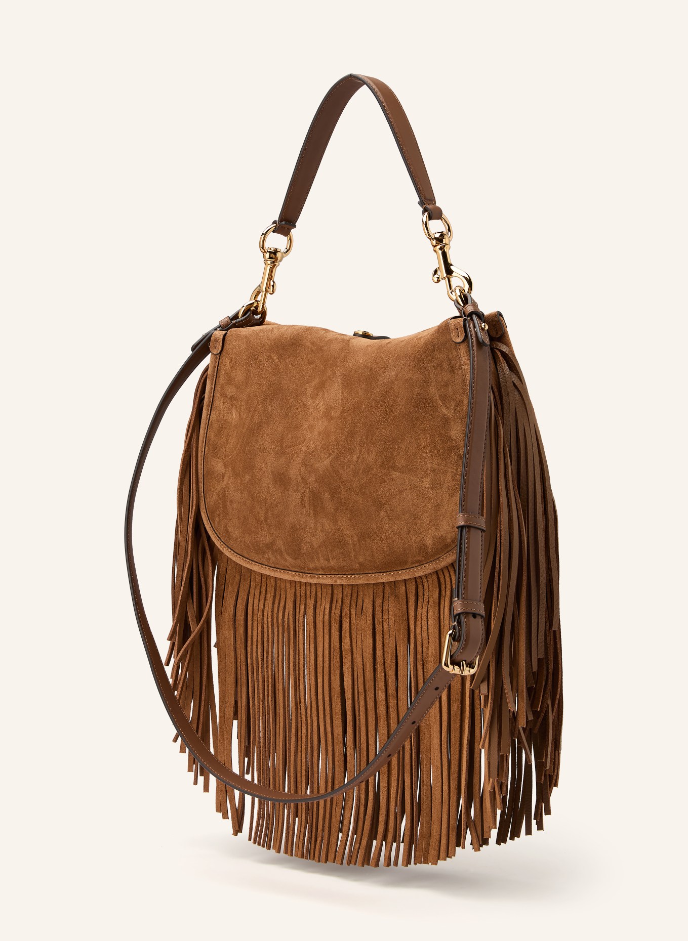 ETRO Schoudertas MEDIUM: BRUIN / GOUD