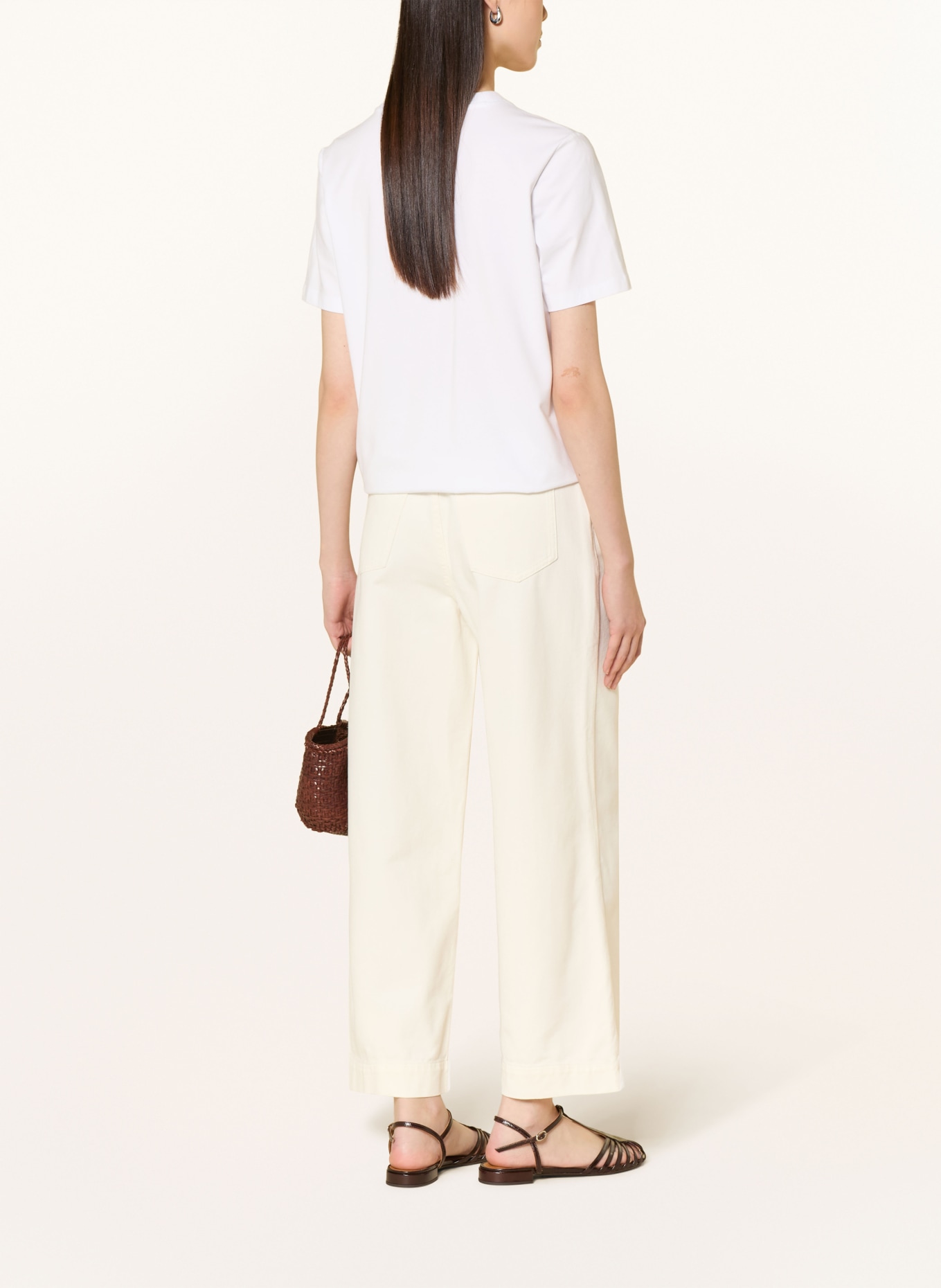 comma T-Shirt: WEISS