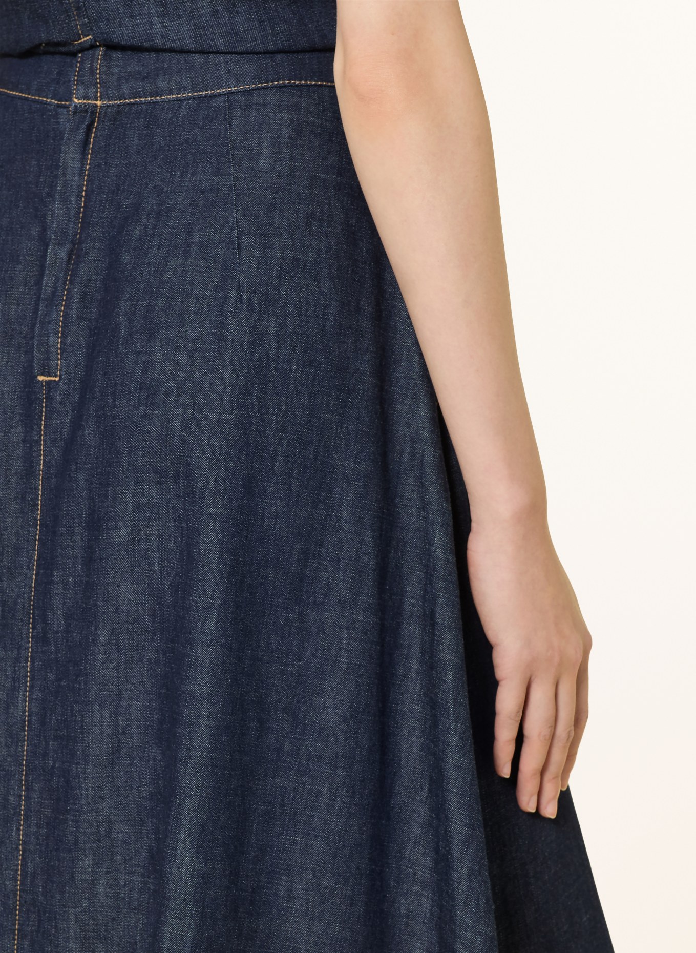 comma Jeansrock: DUNKELBLAU