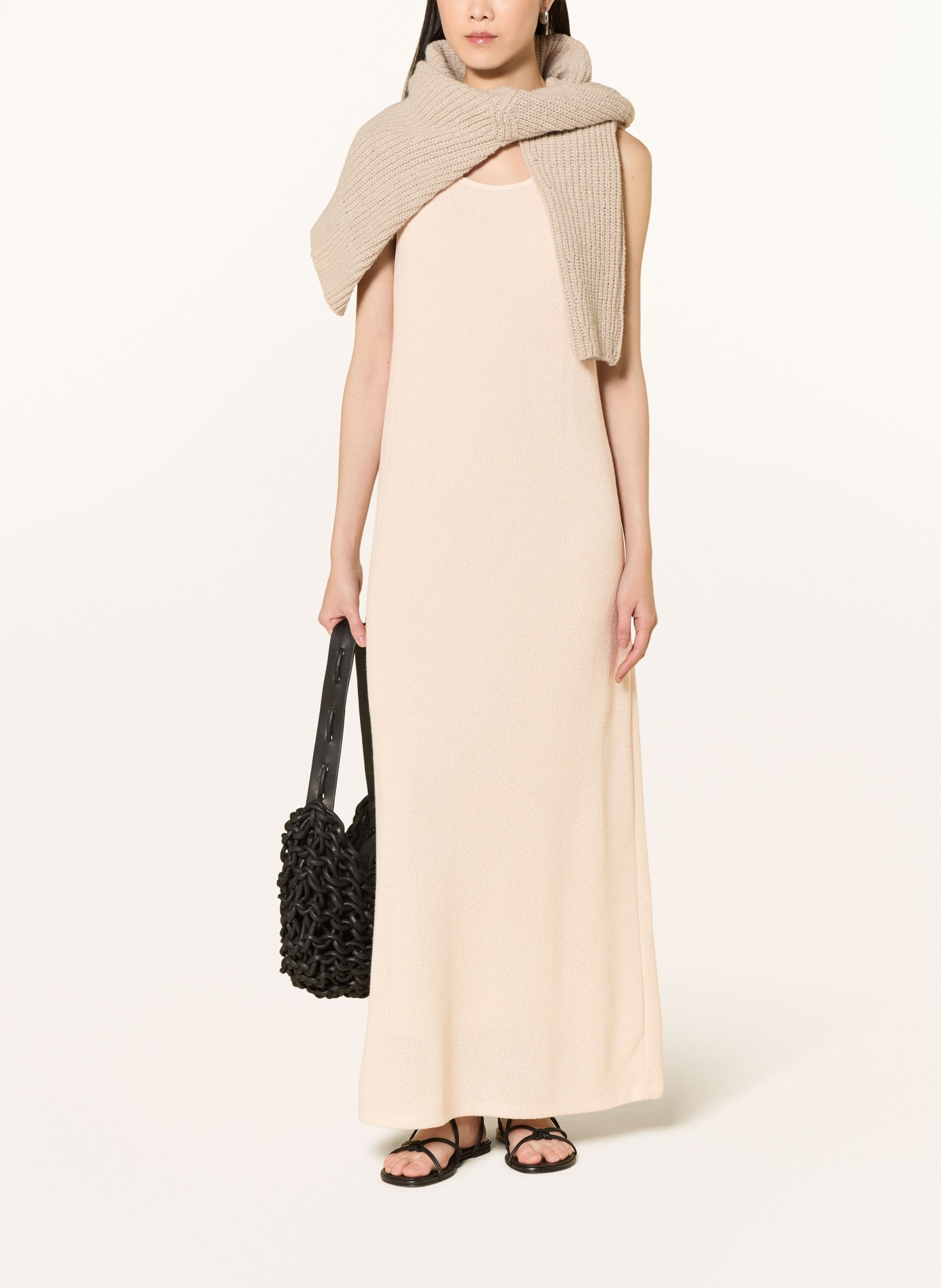 comma Strickkleid: HELLBRAUN