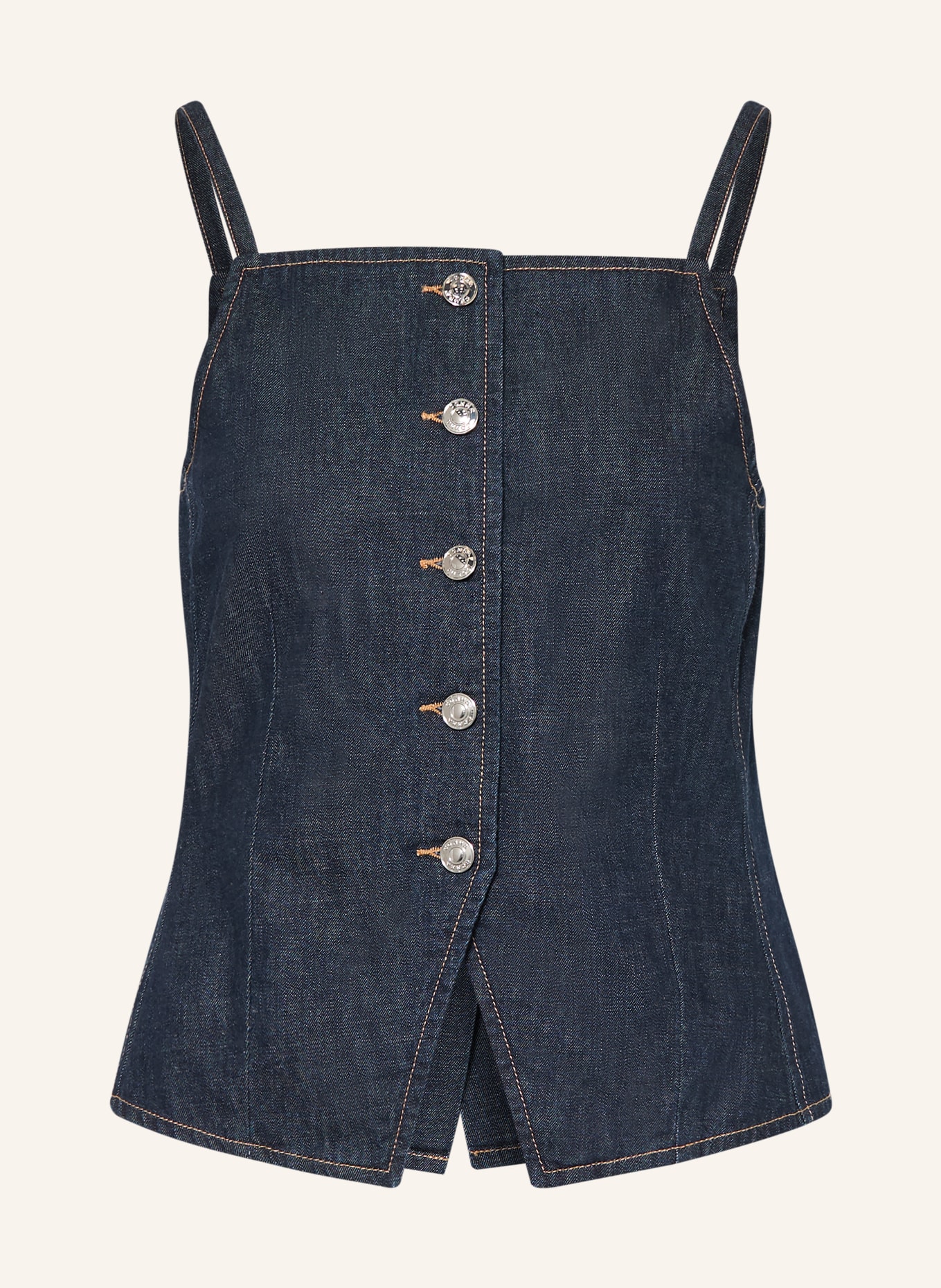 comma Jeanstop: DUNKELBLAU