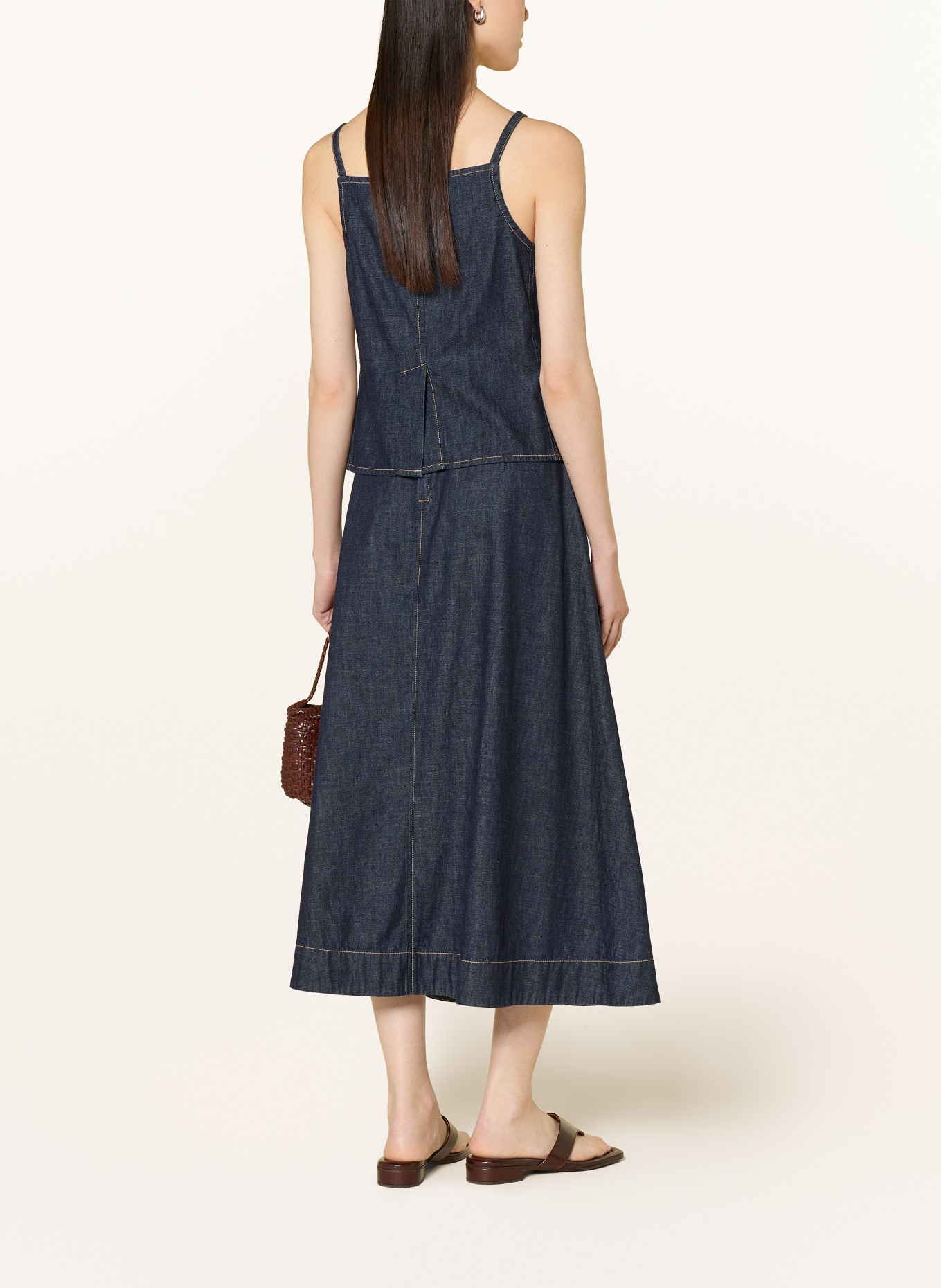 comma Jeanstop: DUNKELBLAU