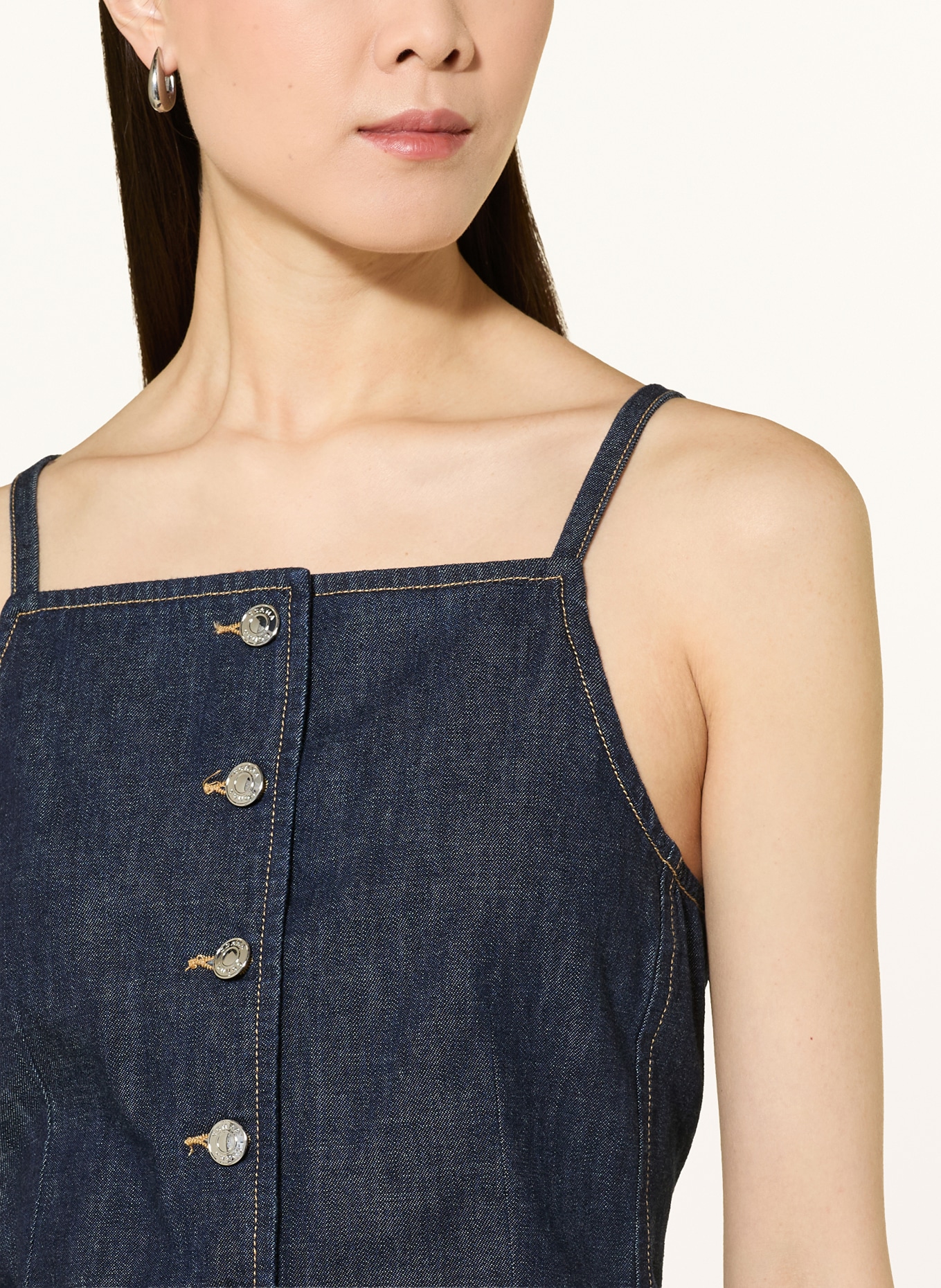 comma Jeanstop: DUNKELBLAU