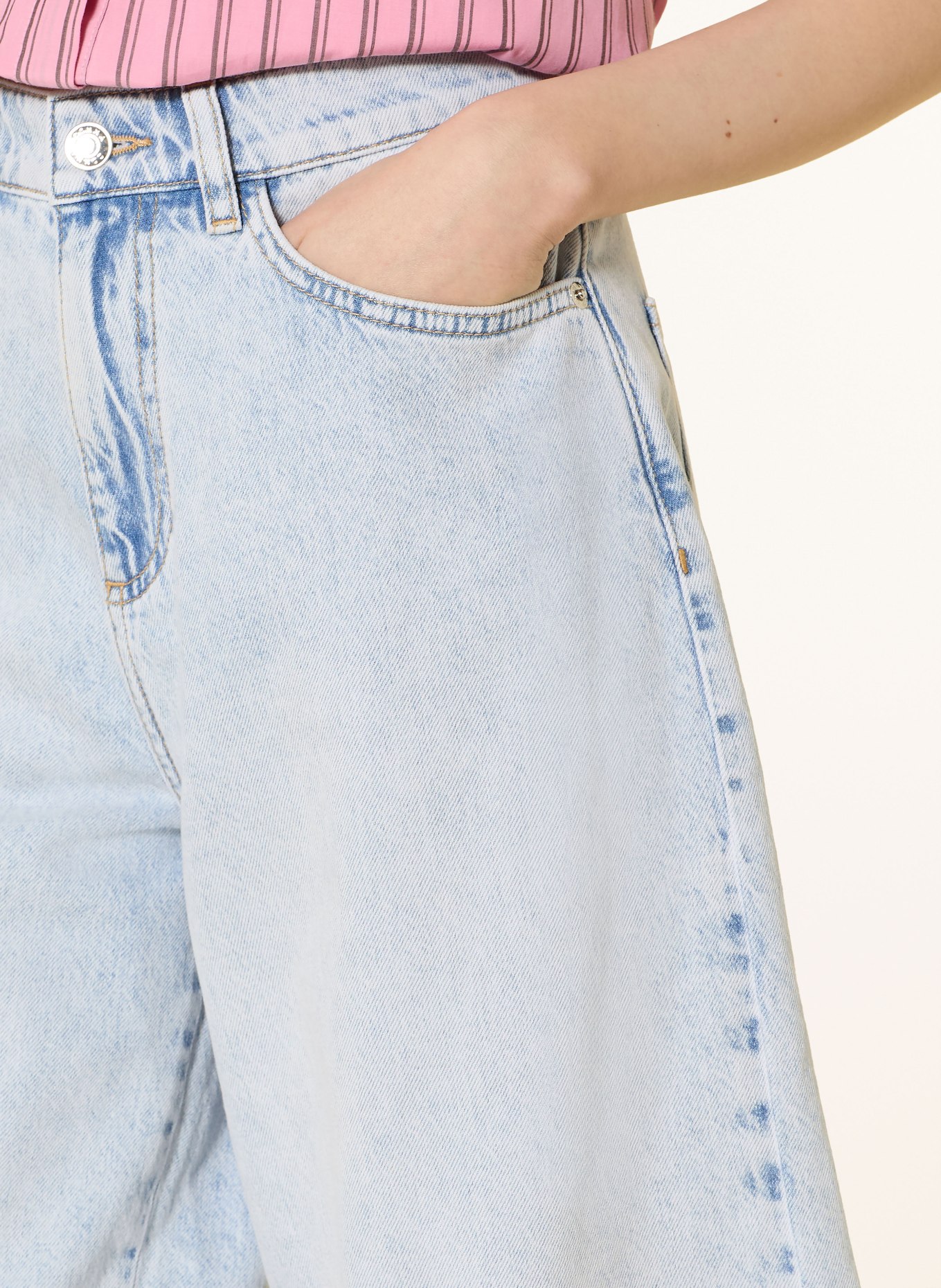 comma Jeans-Bermudas: 52Z4 blue