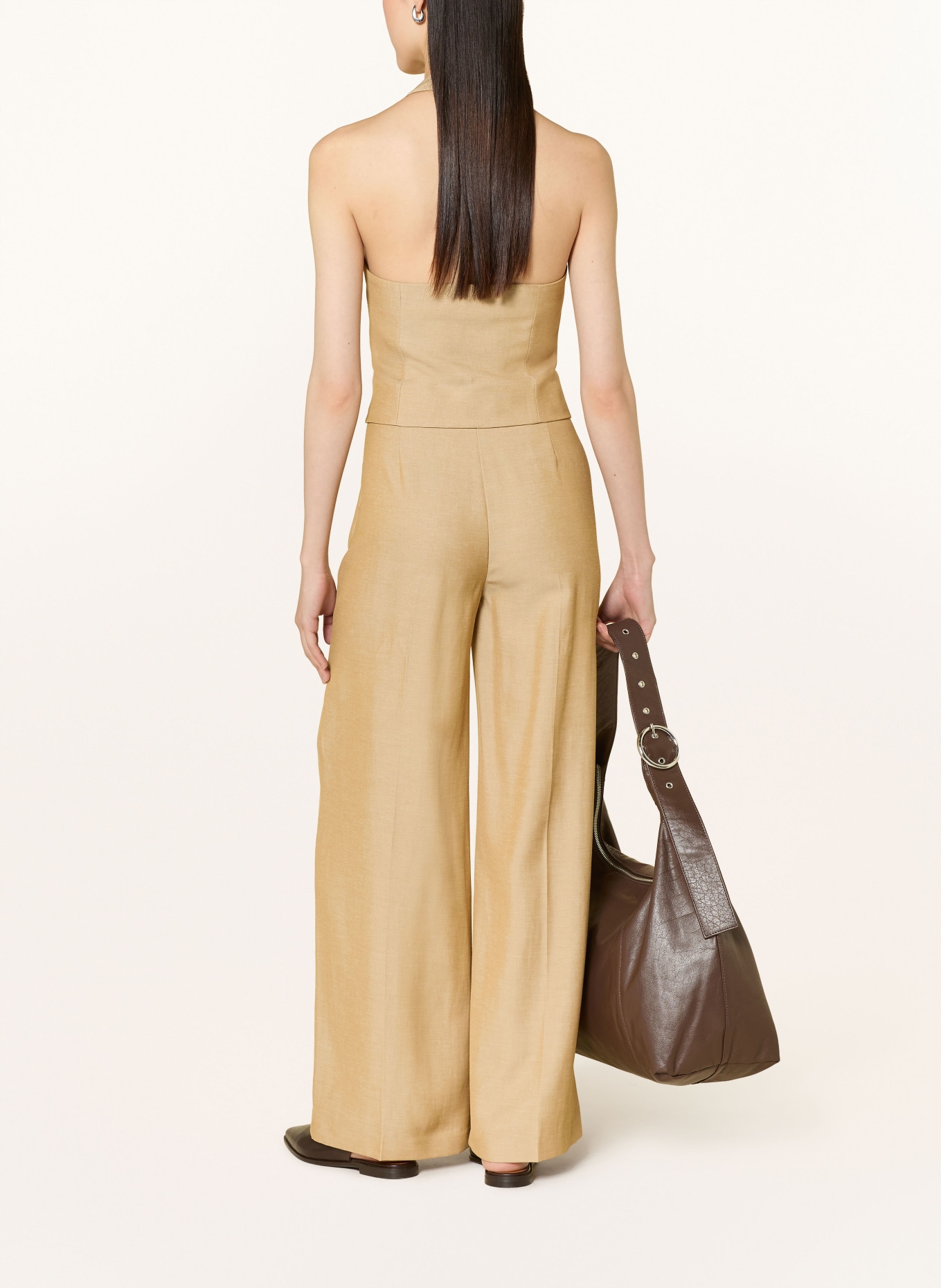 comma Marlenehose: HELLBRAUN