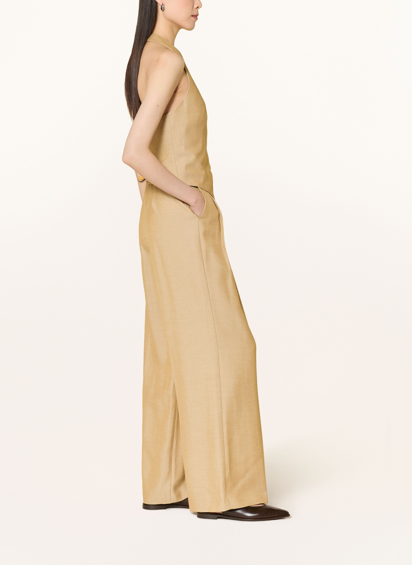 comma Marlenehose: HELLBRAUN