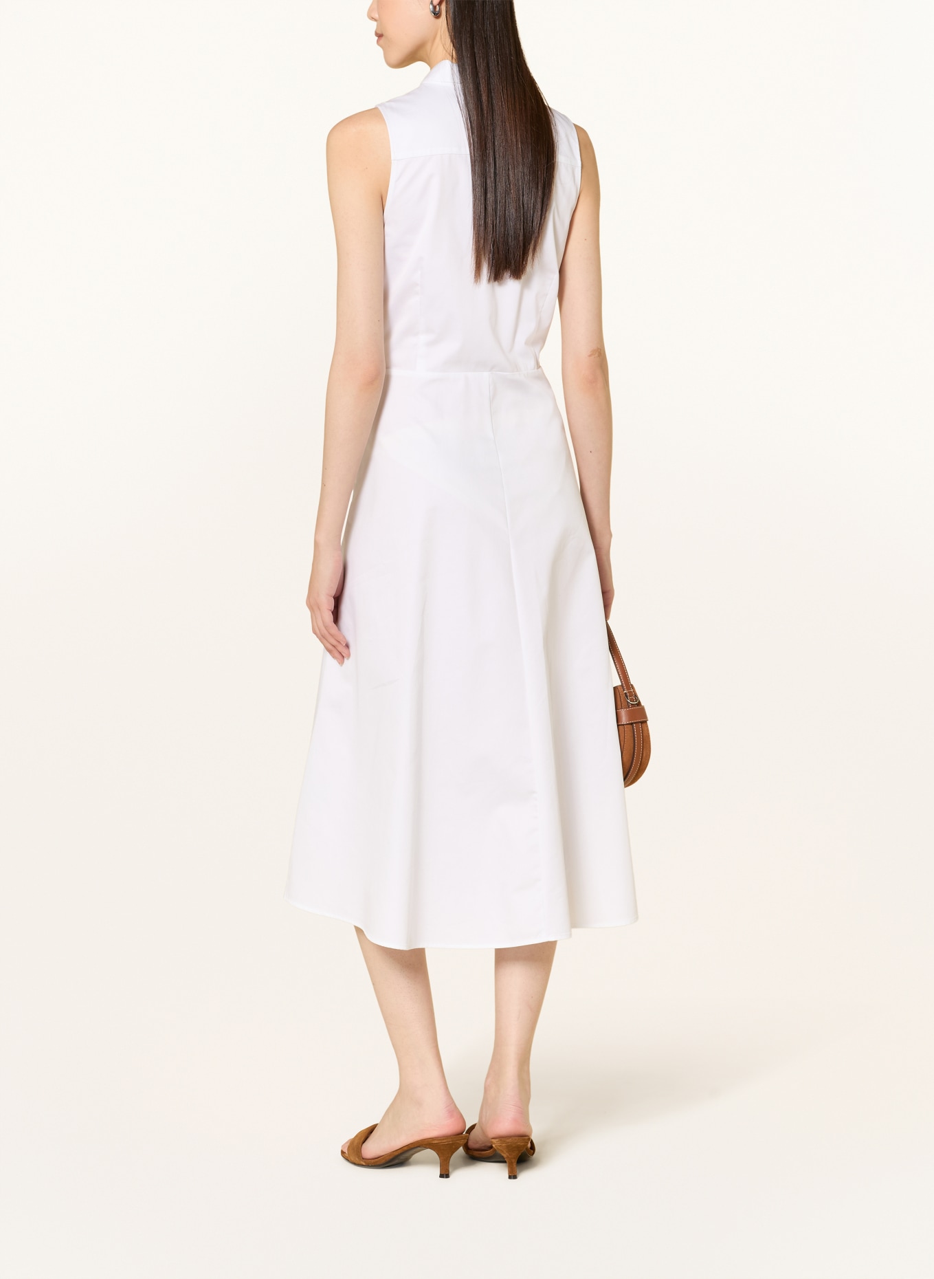 comma Hemdblusenkleid: WEISS