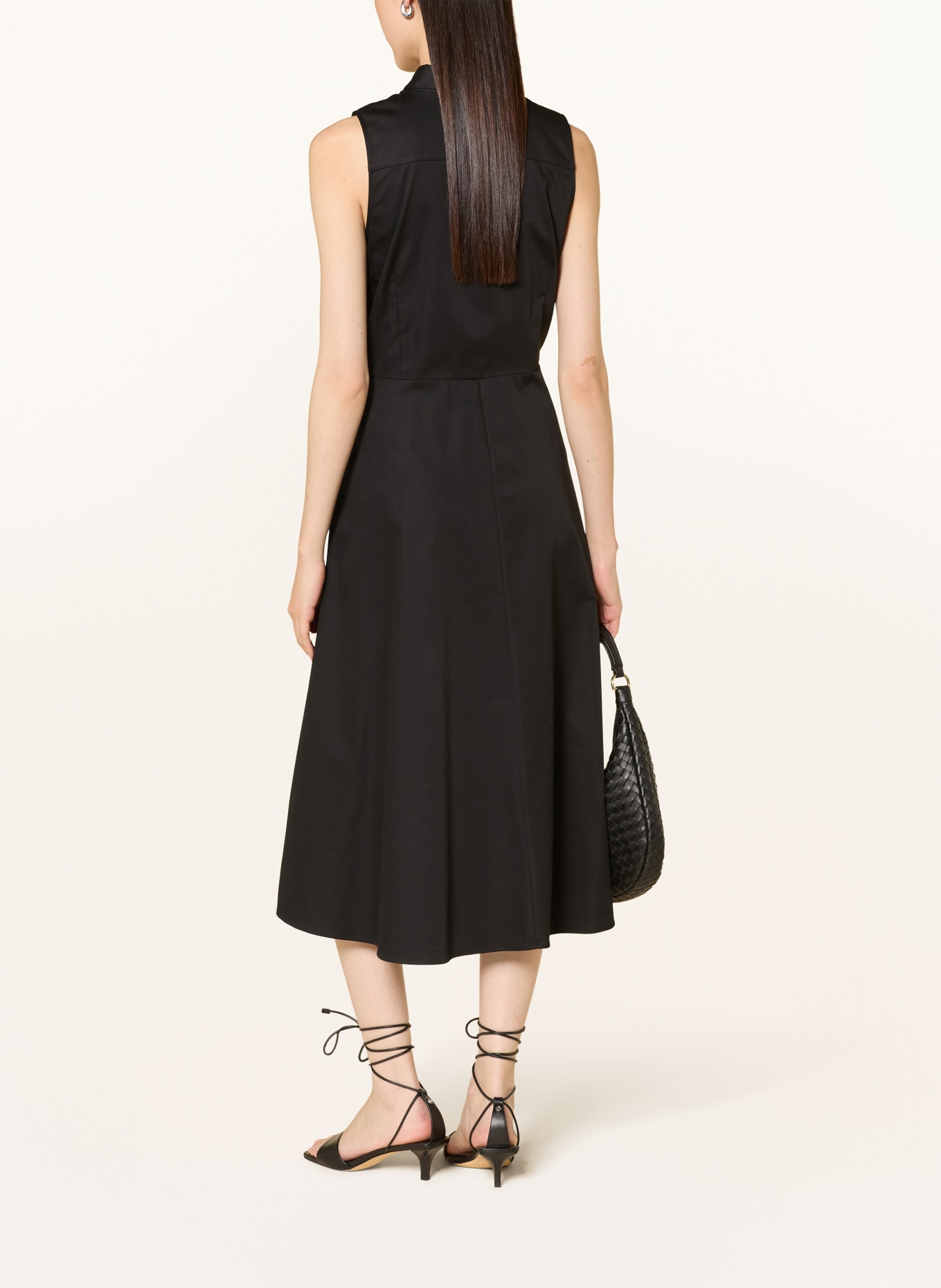 comma Hemdblusenkleid: SCHWARZ