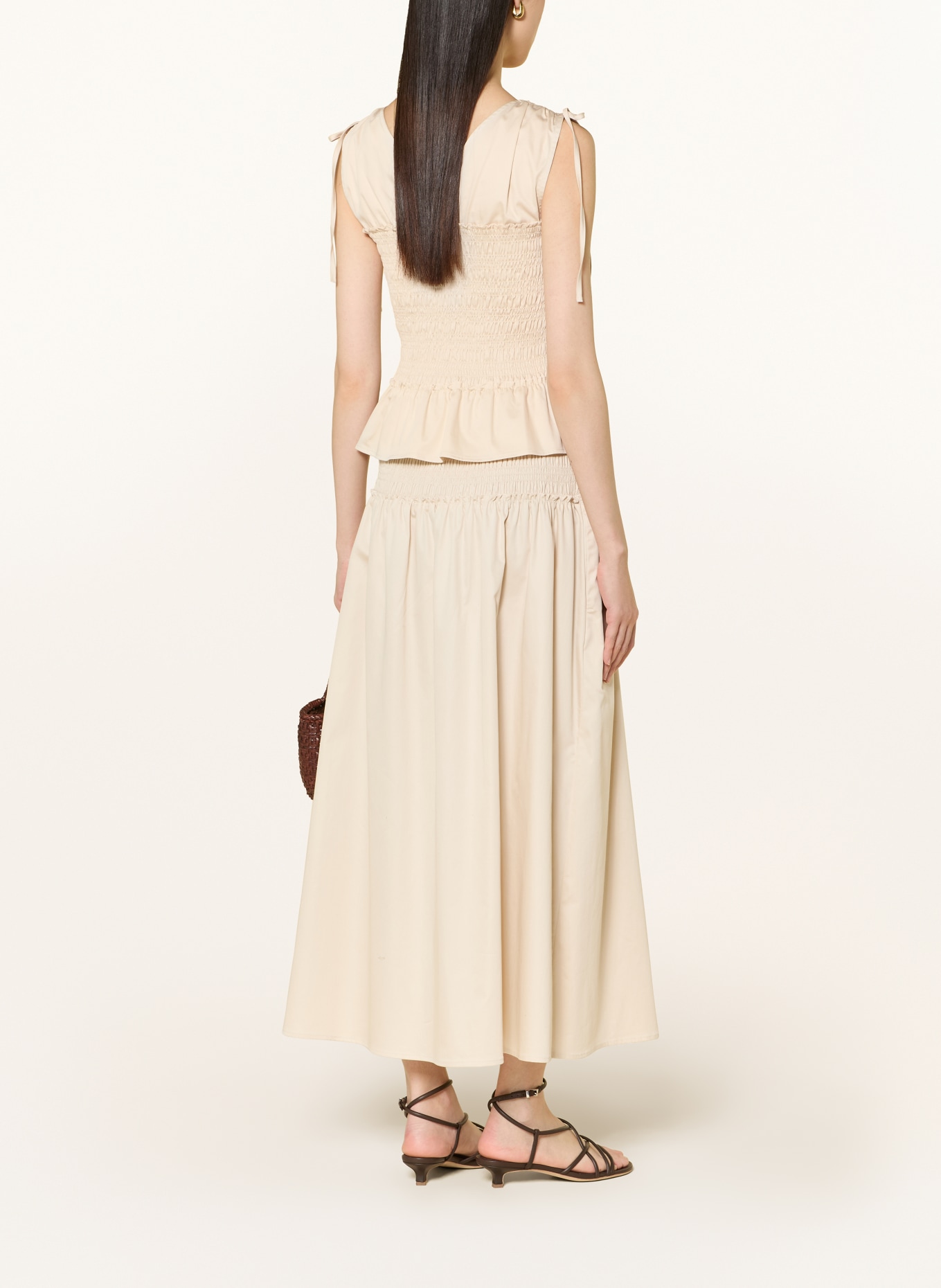 comma Blusentop: BEIGE