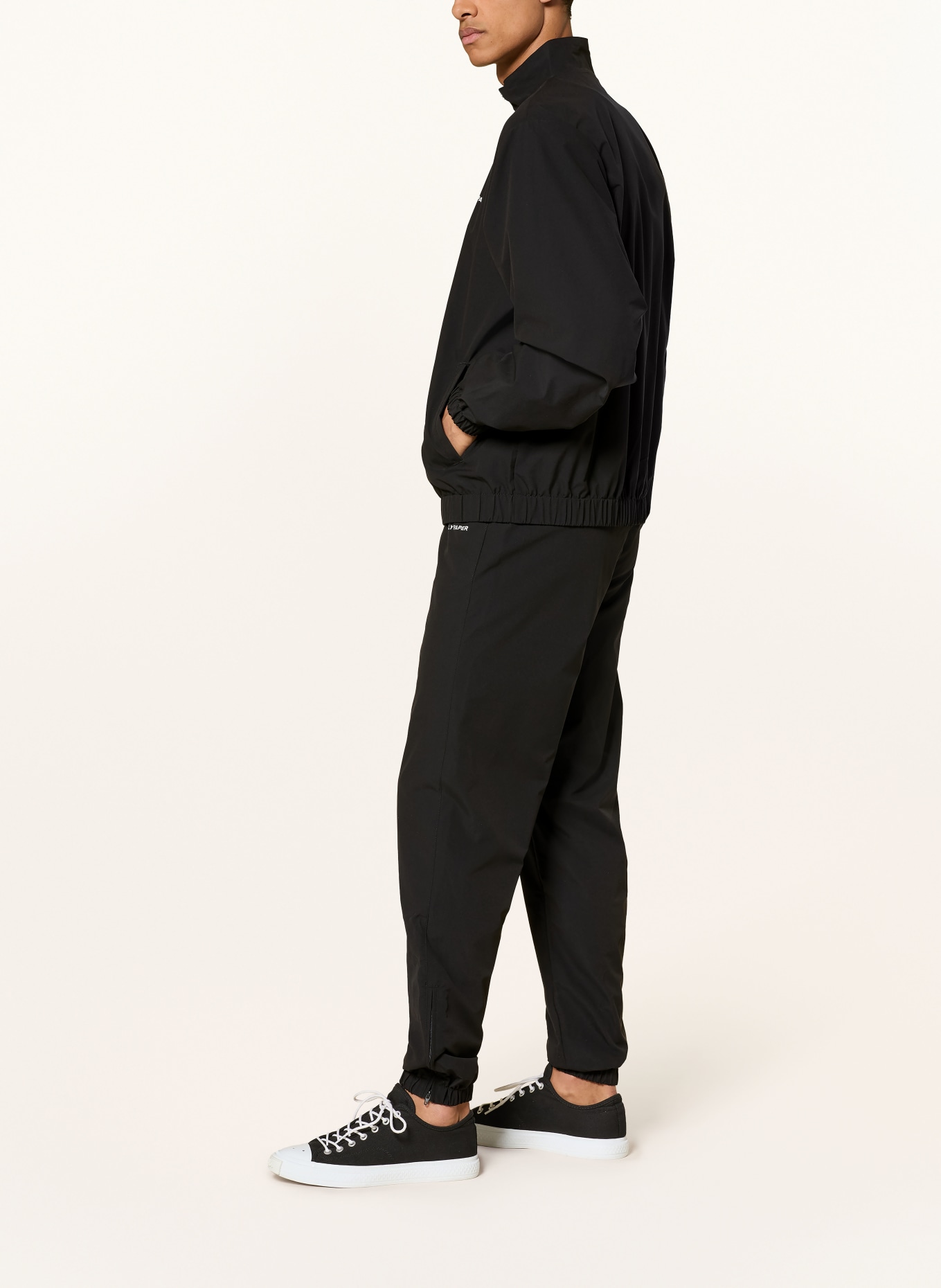 DAILY PAPER Track Pants EWARD: SCHWARZ / WEISS