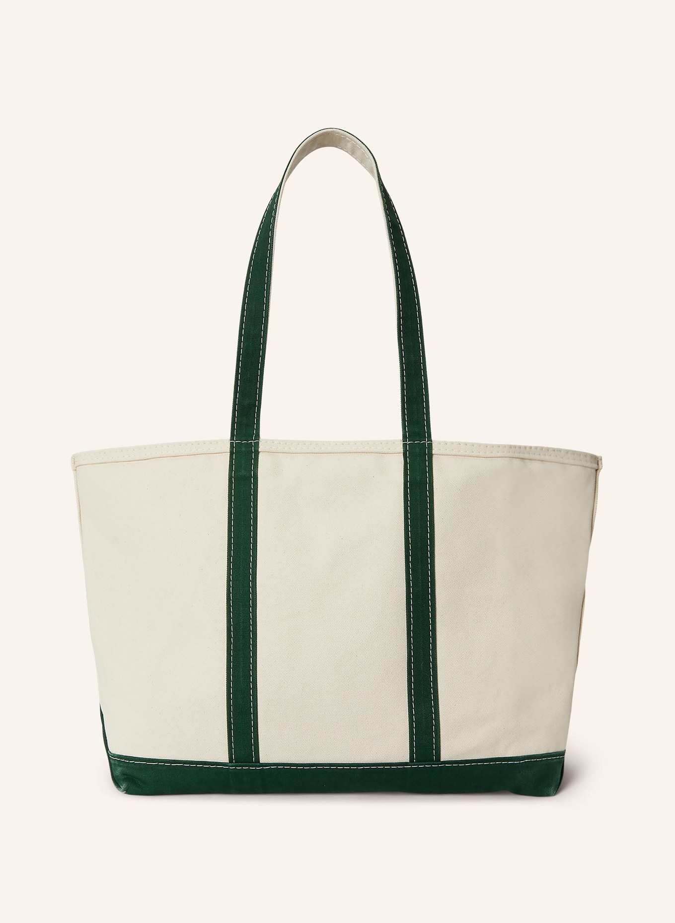 POLO RALPH LAUREN Shopper: CREME / GRÜN