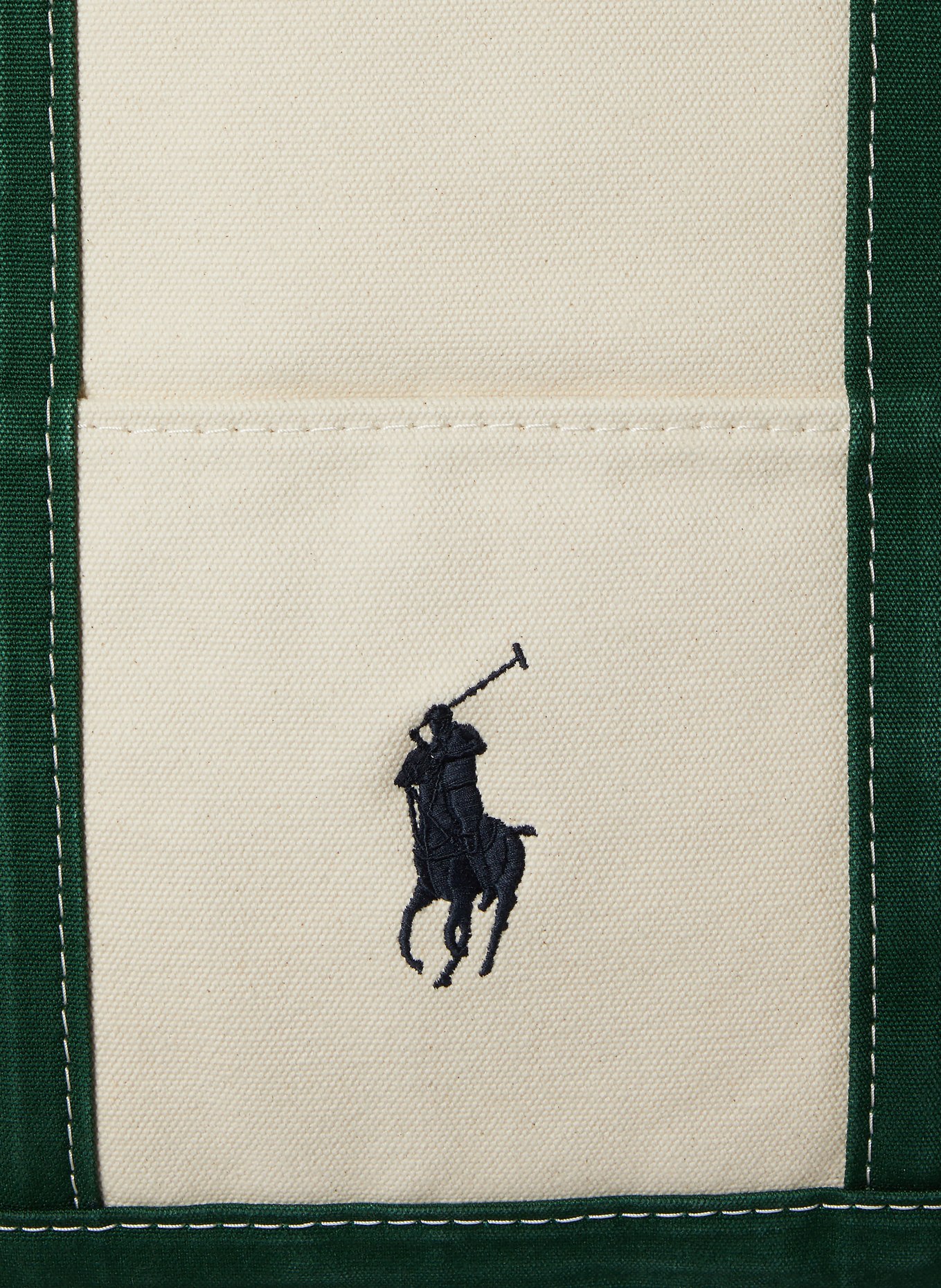 POLO RALPH LAUREN Shopper: CREME / GRÜN