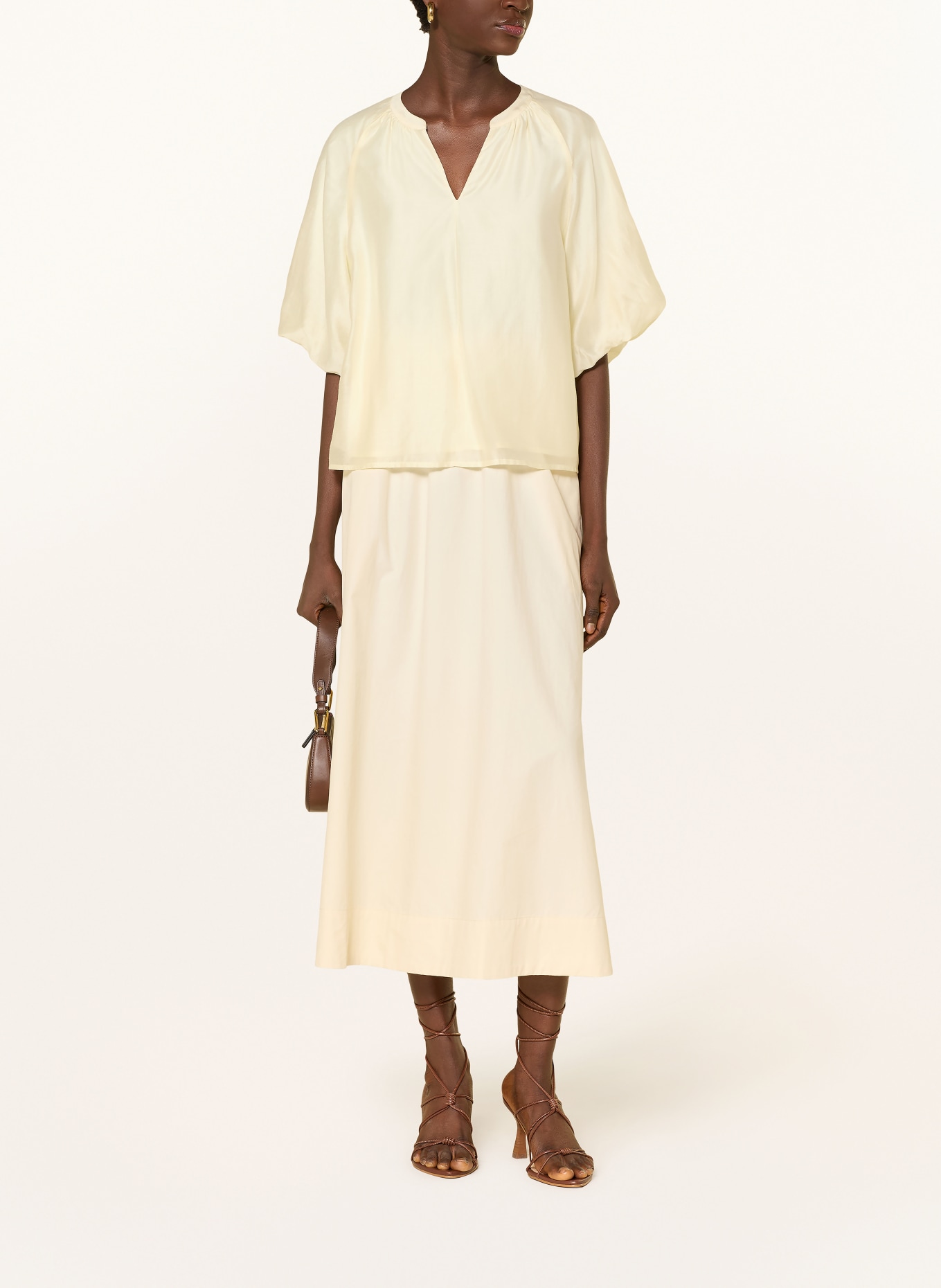 s.Oliver BLACK LABEL blůza: TMAVĚ ŽLUTÁ