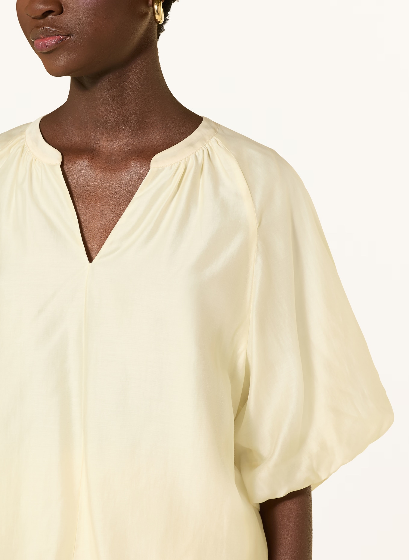 s.Oliver BLACK LABEL blůza: TMAVĚ ŽLUTÁ