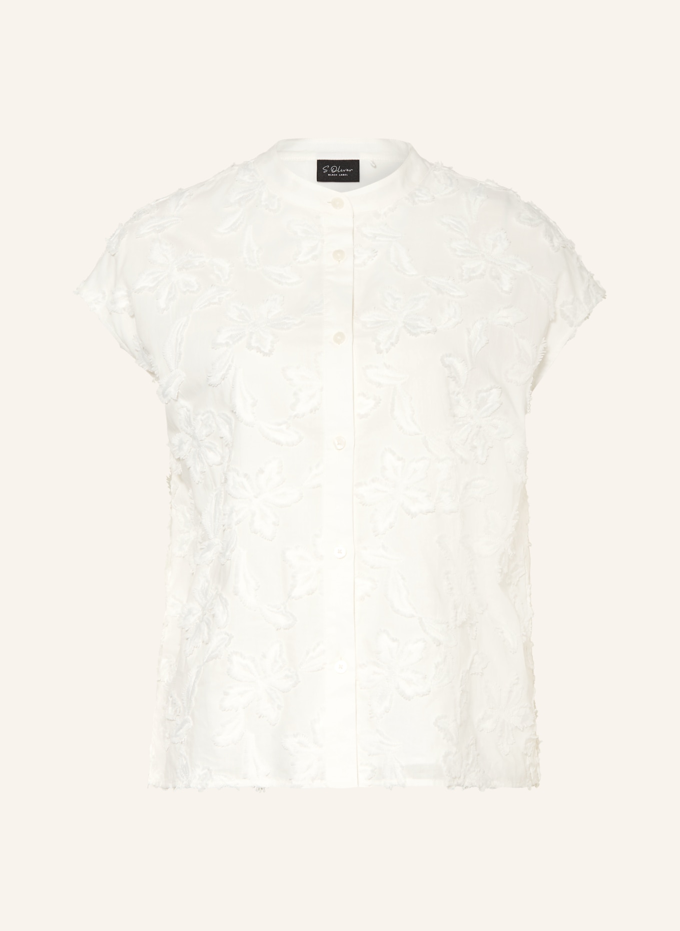 s.Oliver BLACK LABEL Bluse: ECRU