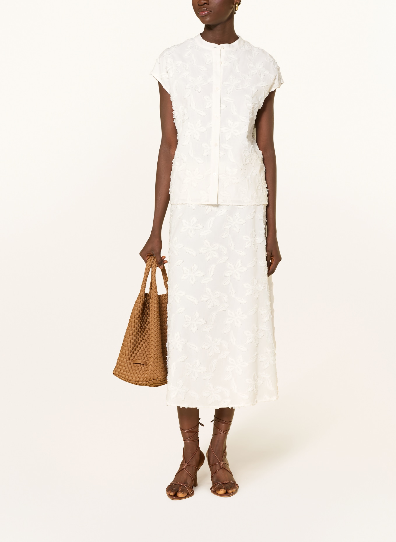 s.Oliver BLACK LABEL Bluse: ECRU