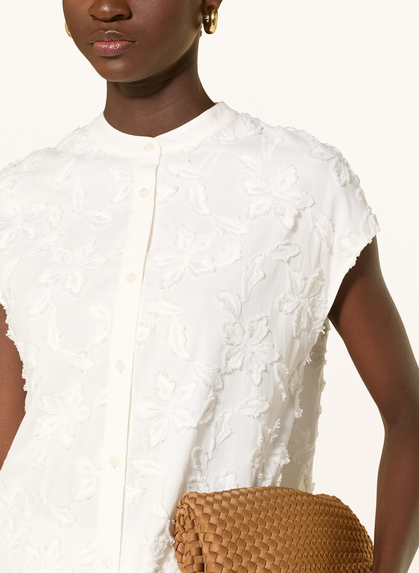 s.Oliver BLACK LABEL Bluse: ECRU